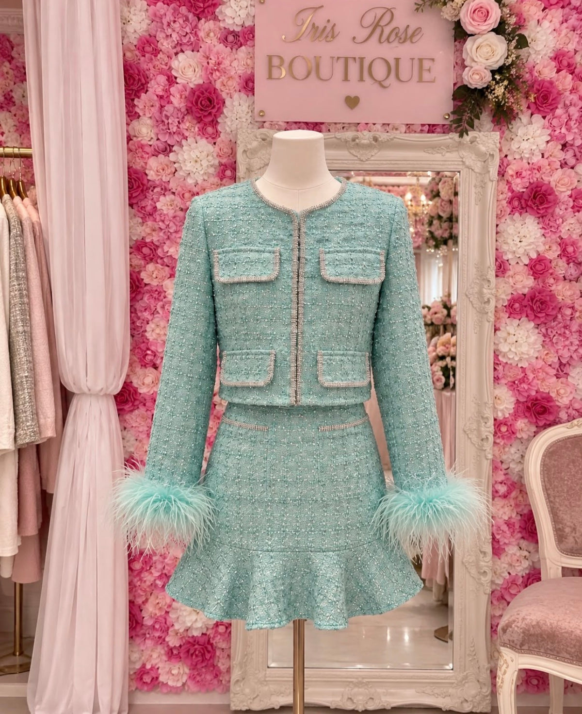 Tiff embellished set