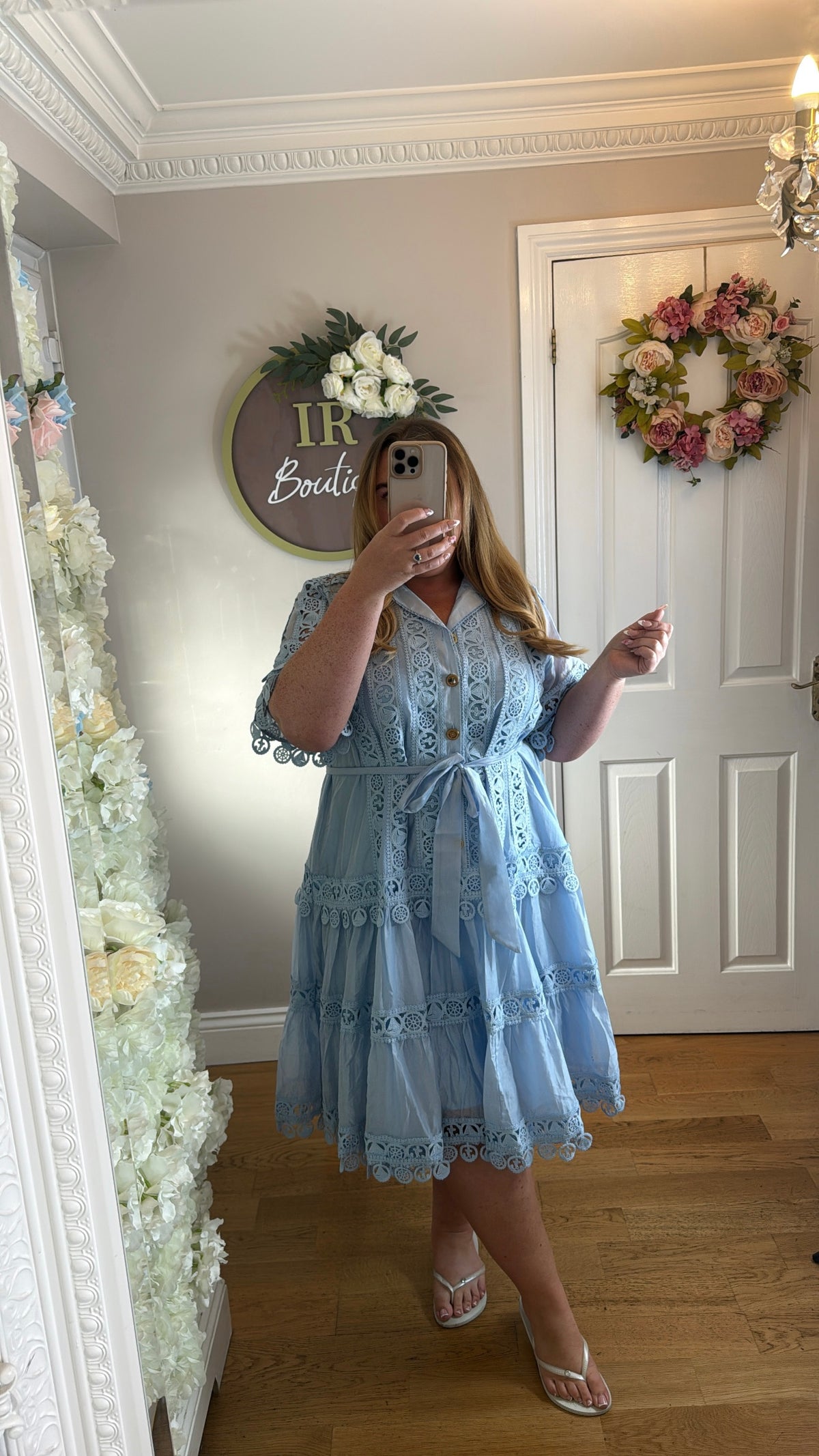 DAPHNE Lace Dress - One size upto 22-24 - 2 colours
