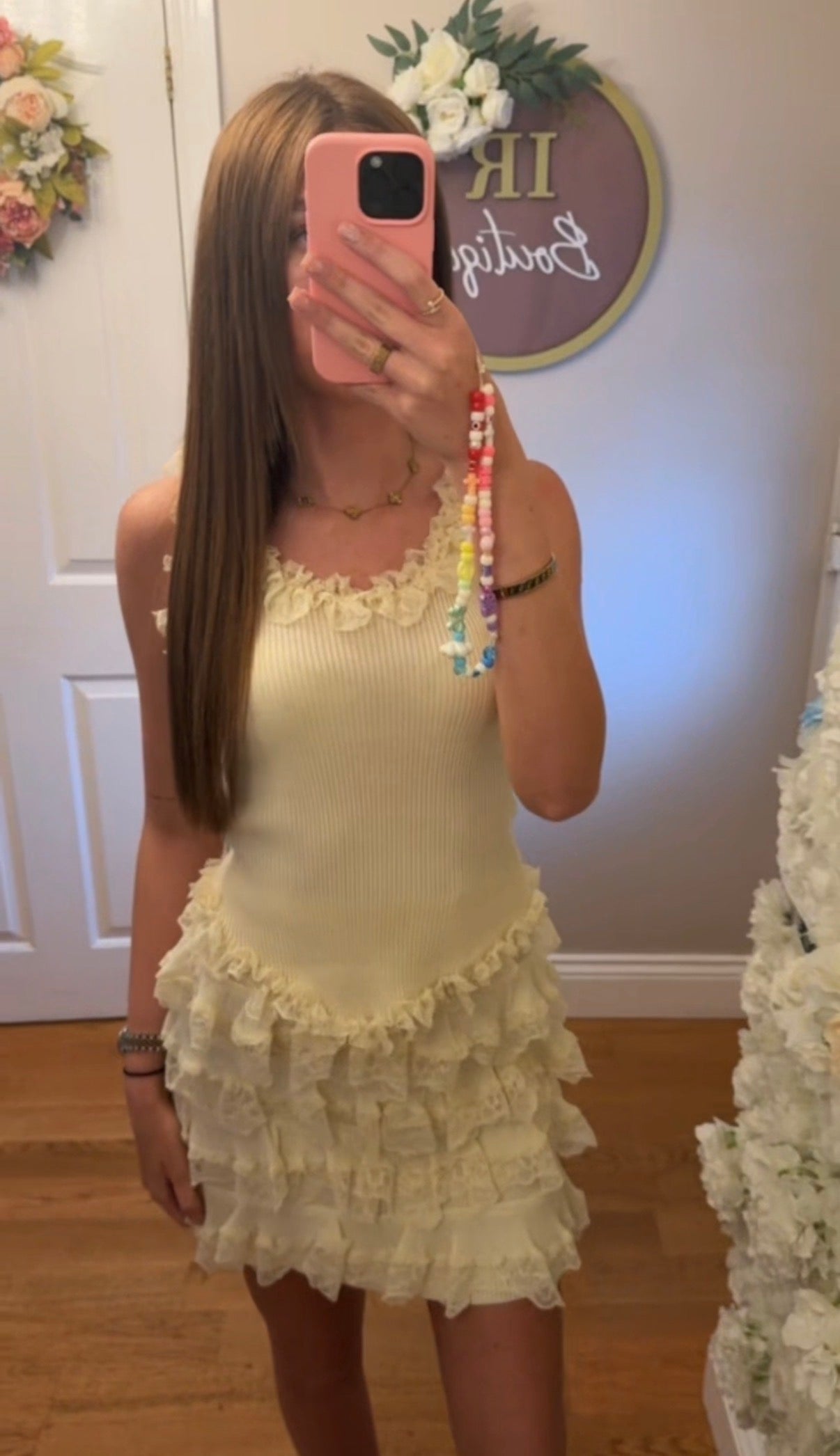 Winnie frill skirt set