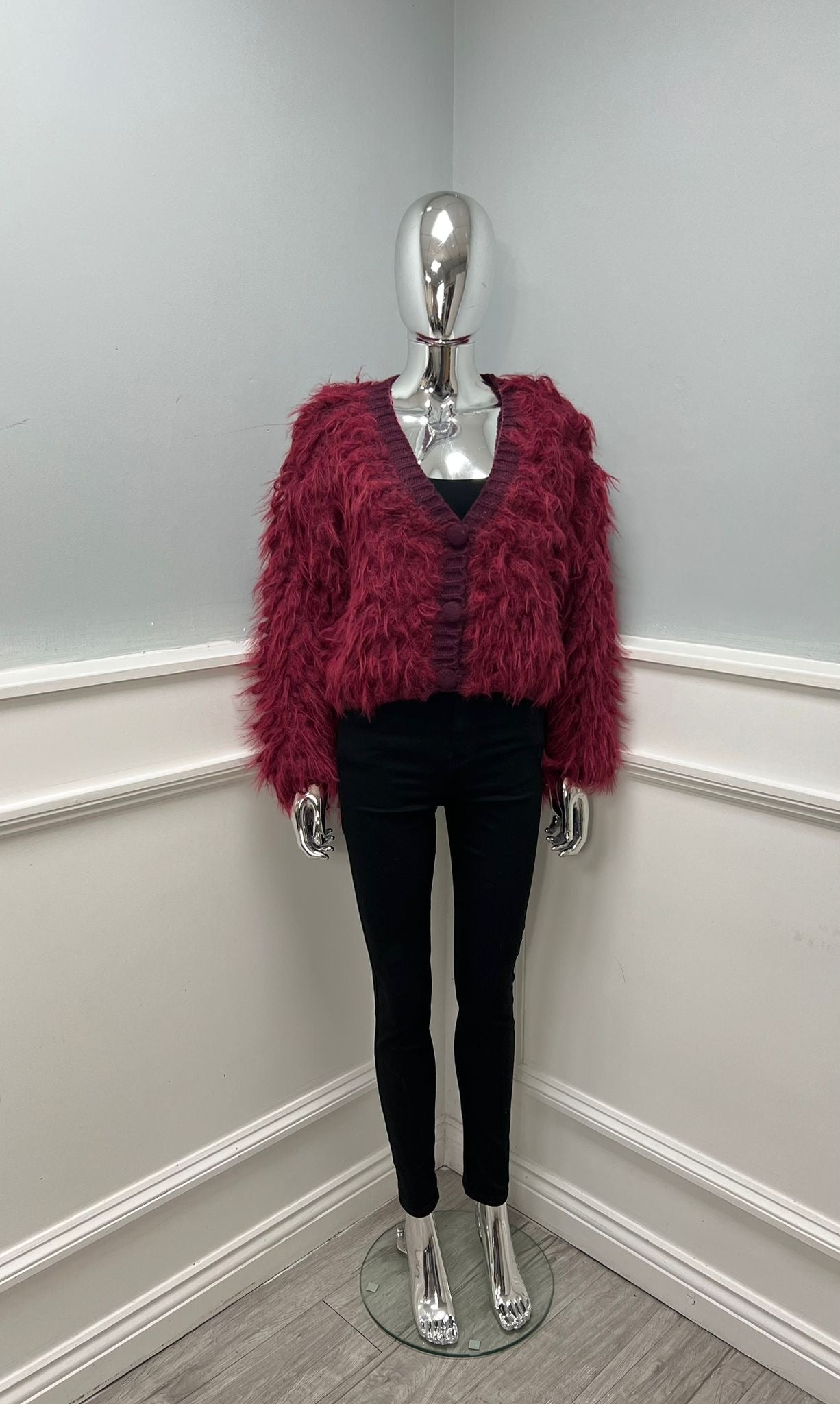 Fluffy Loopy Cardigan - One size