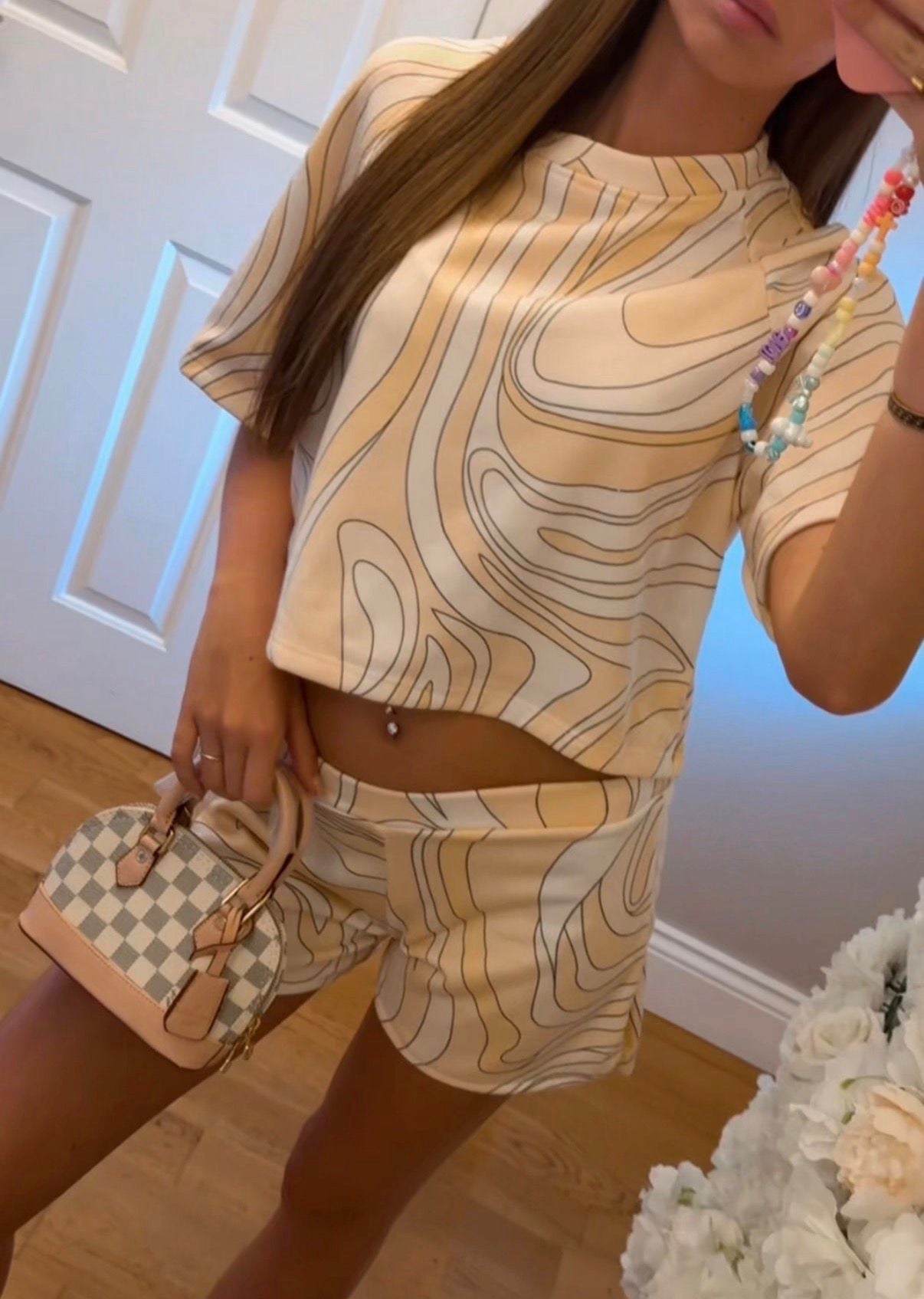 Pucci cropped co ord