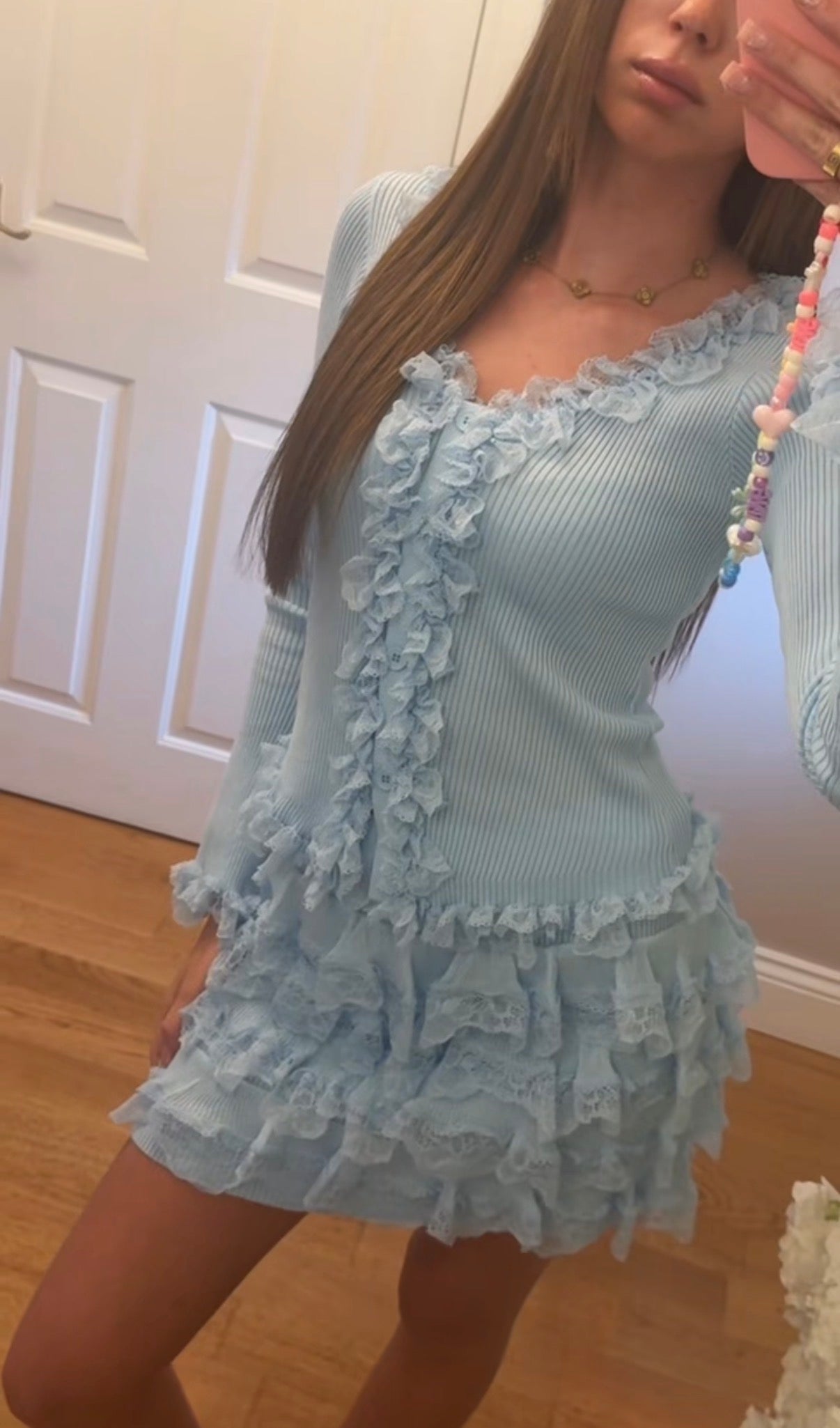 Winnie frill skirt set