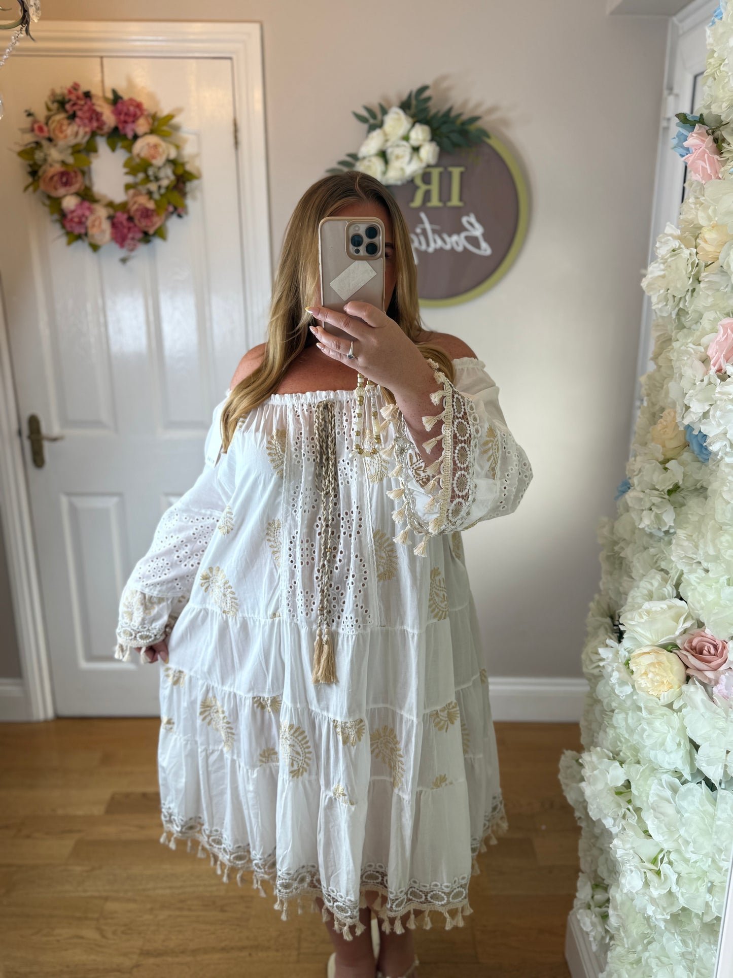 Bonita Lace Boho Dress