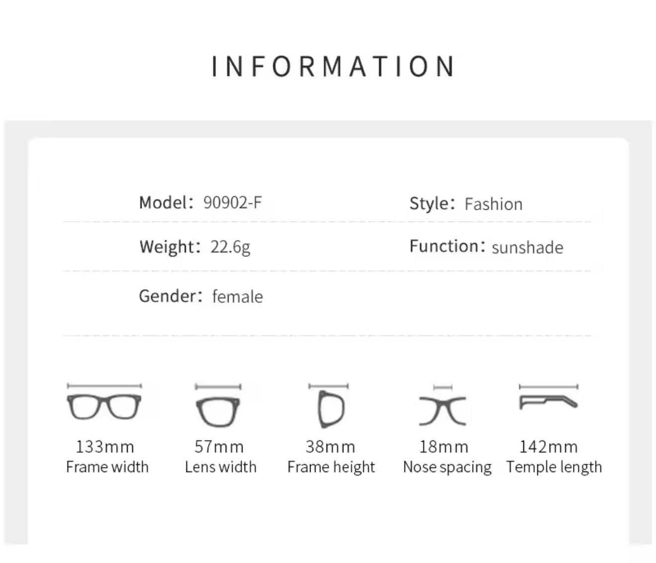 Rhinestone F Sunglasses