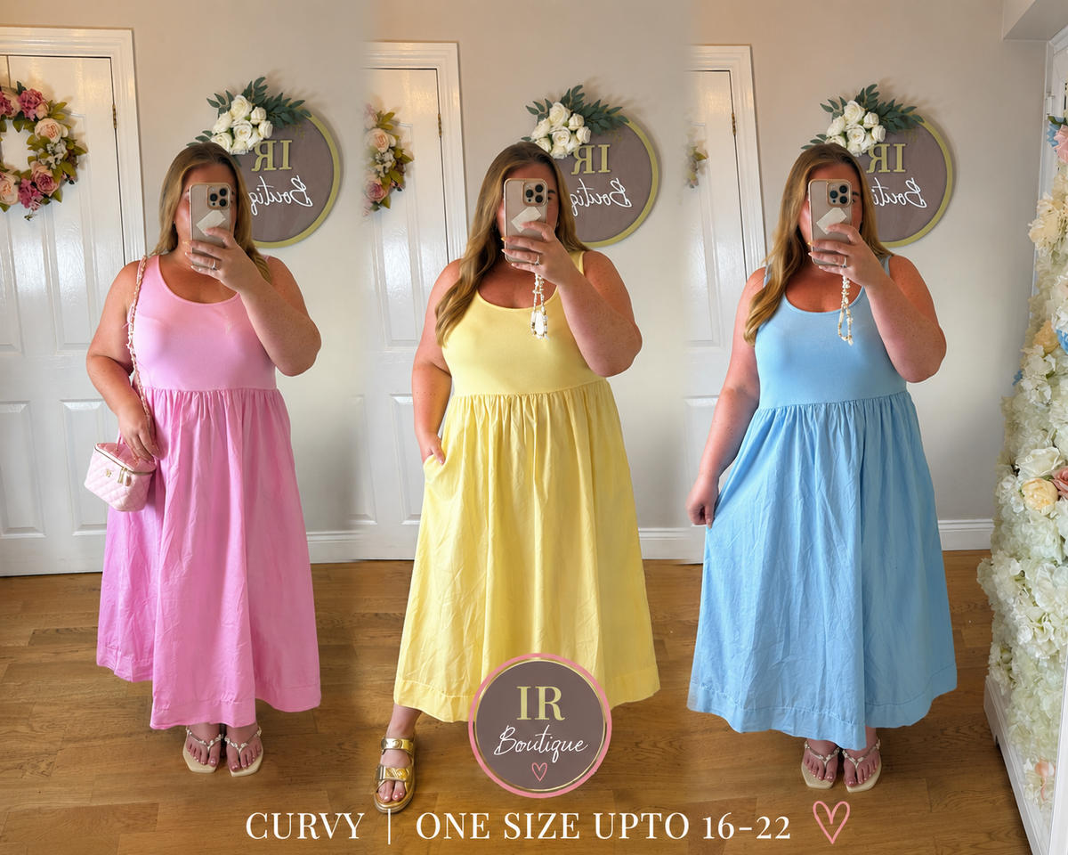Stephanie curvy t shirt dress