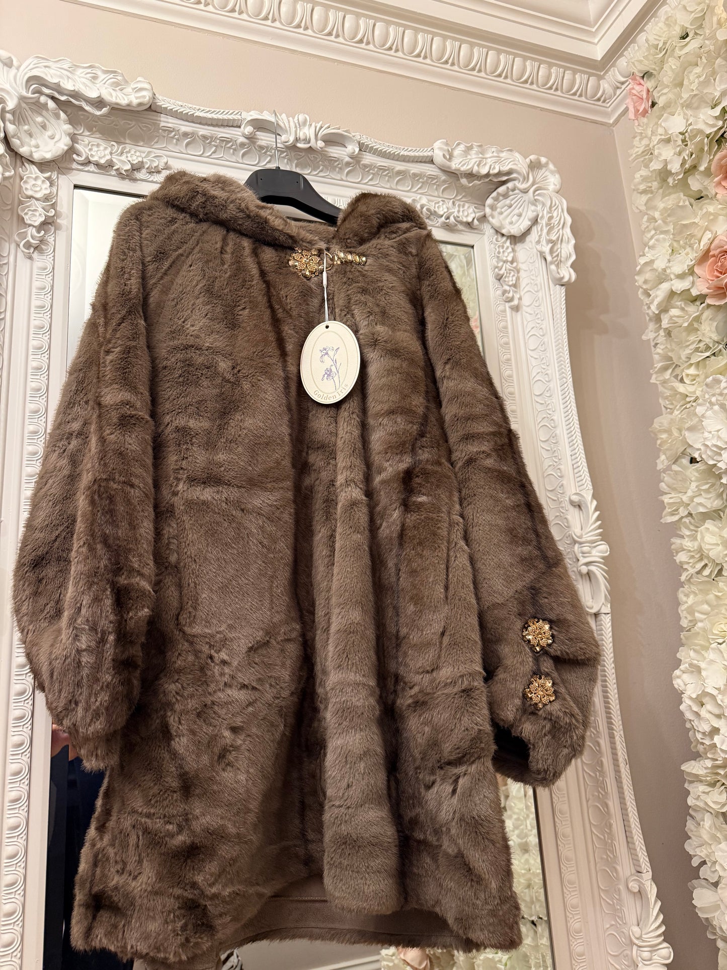 LEYLA - Faux Fur Hooded Jacket - 3 Colours