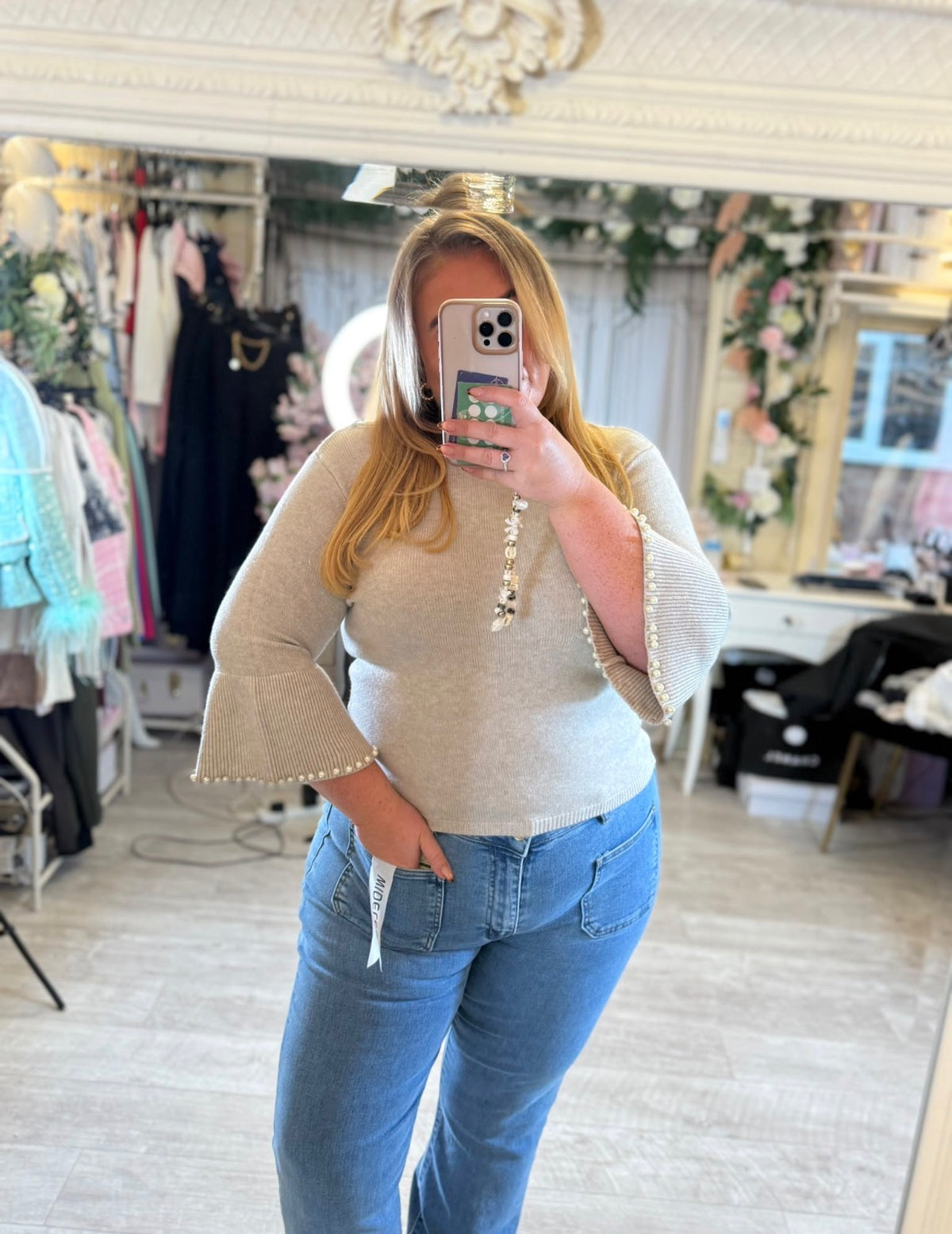 Lizzy pearl jumper
