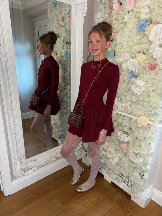 ABBIE - Bubble Hem Dress