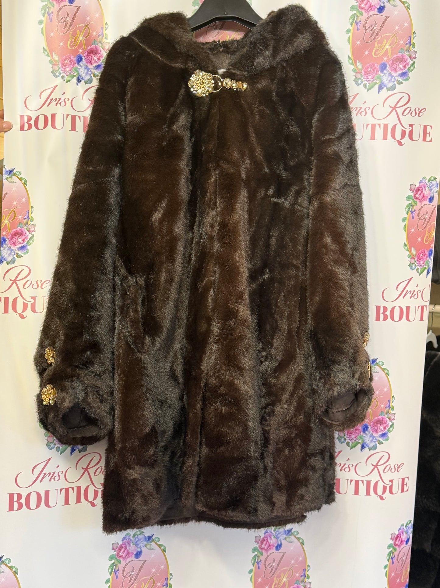 LEYLA - Faux Fur Hooded Jacket - 3 Colours