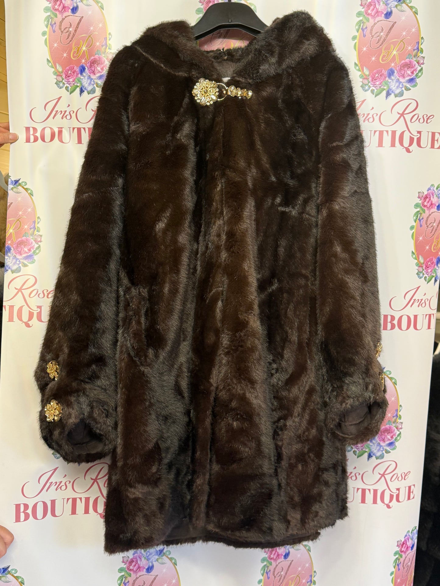 LEYLA - Faux Fur Hooded Jacket - 3 Colours