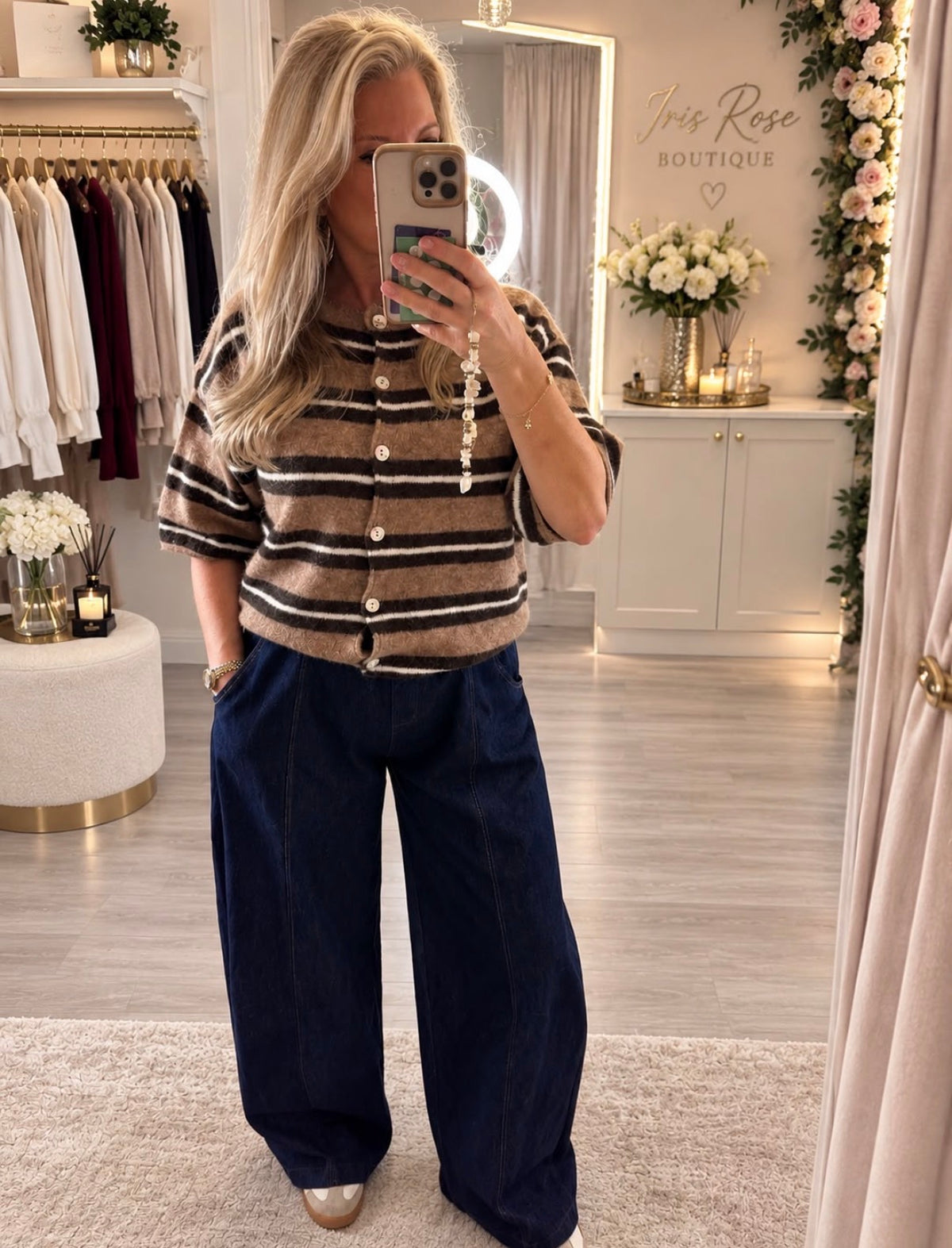 Kennedy stripe top
