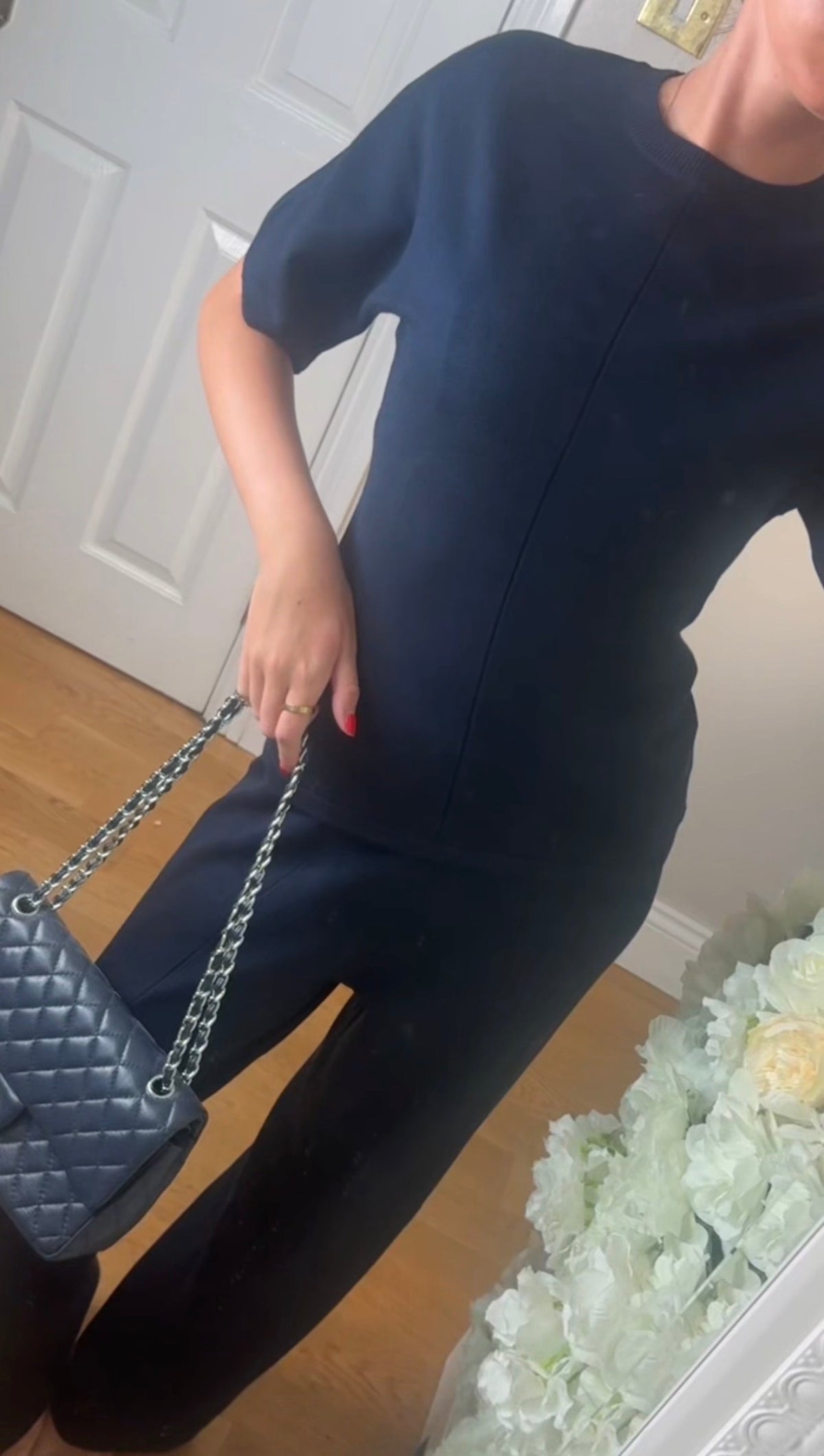 Sandy soft knit co ord