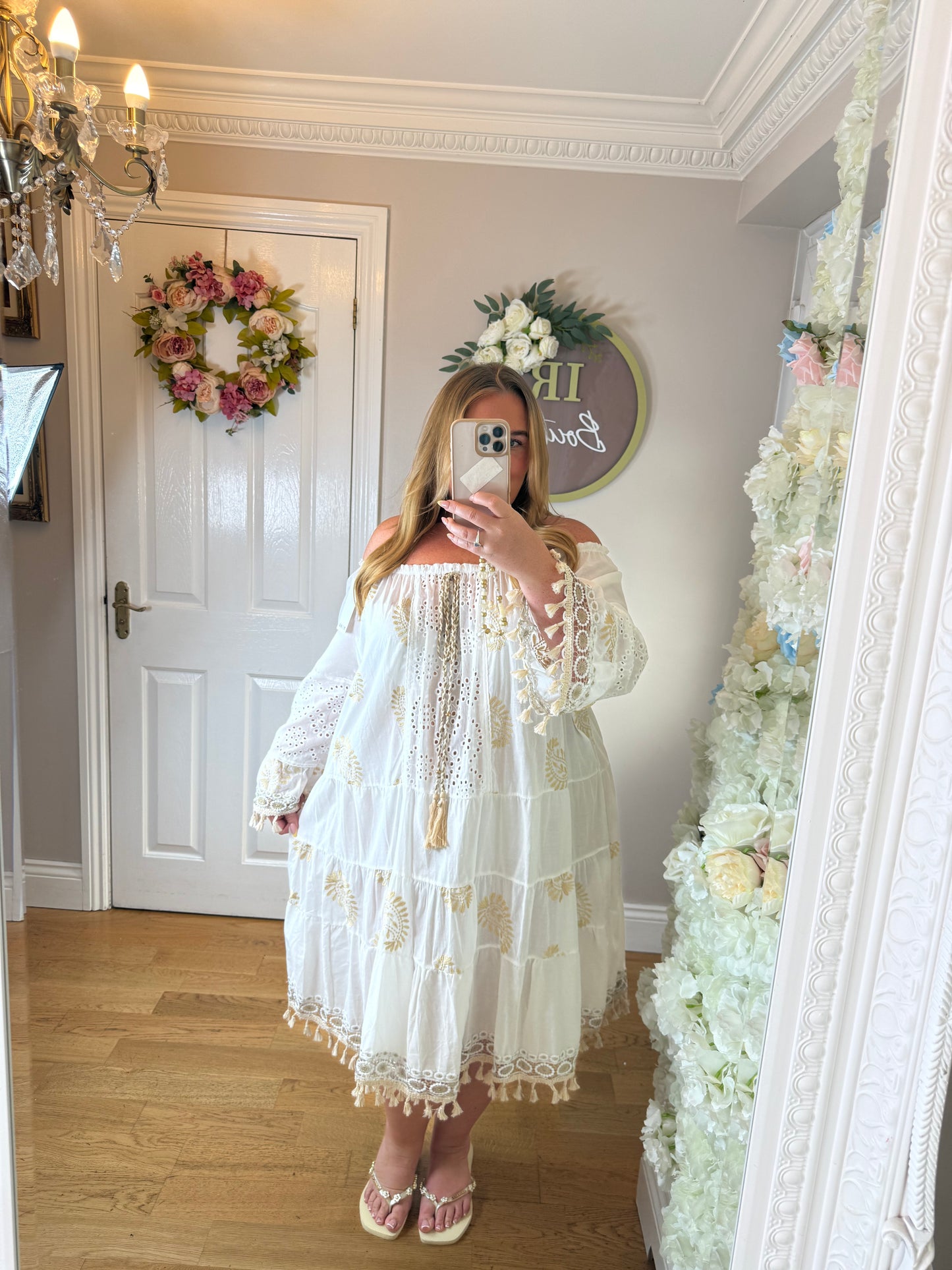 Bonita Lace Boho Dress