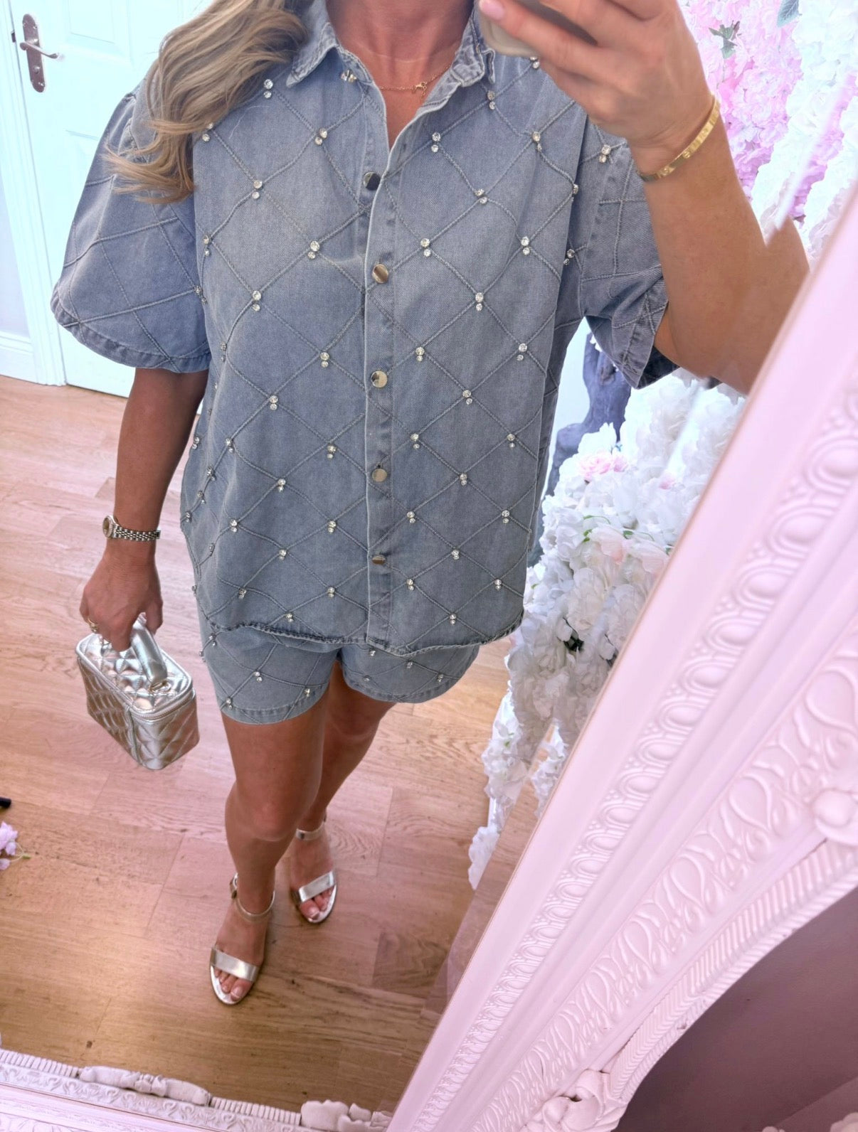 Sapphire denim co ord
