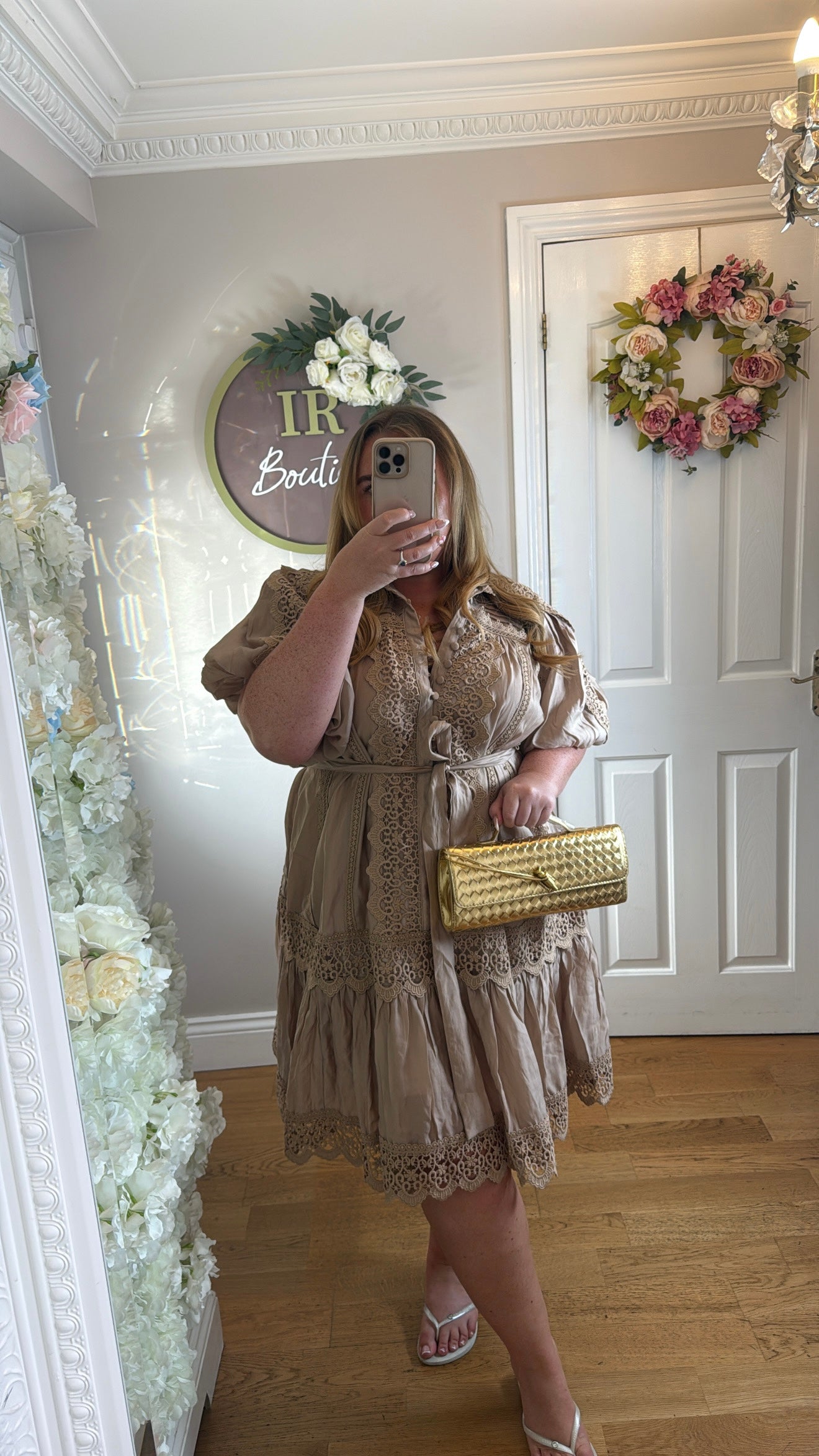 CLEO LACE DRESS - One size fits all uk size 12-20/22