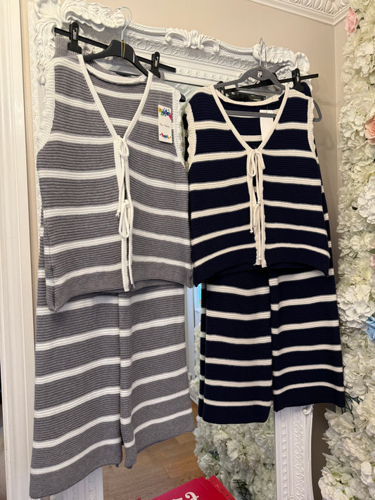 PARIS Striped Lounge Set - 2 Colours