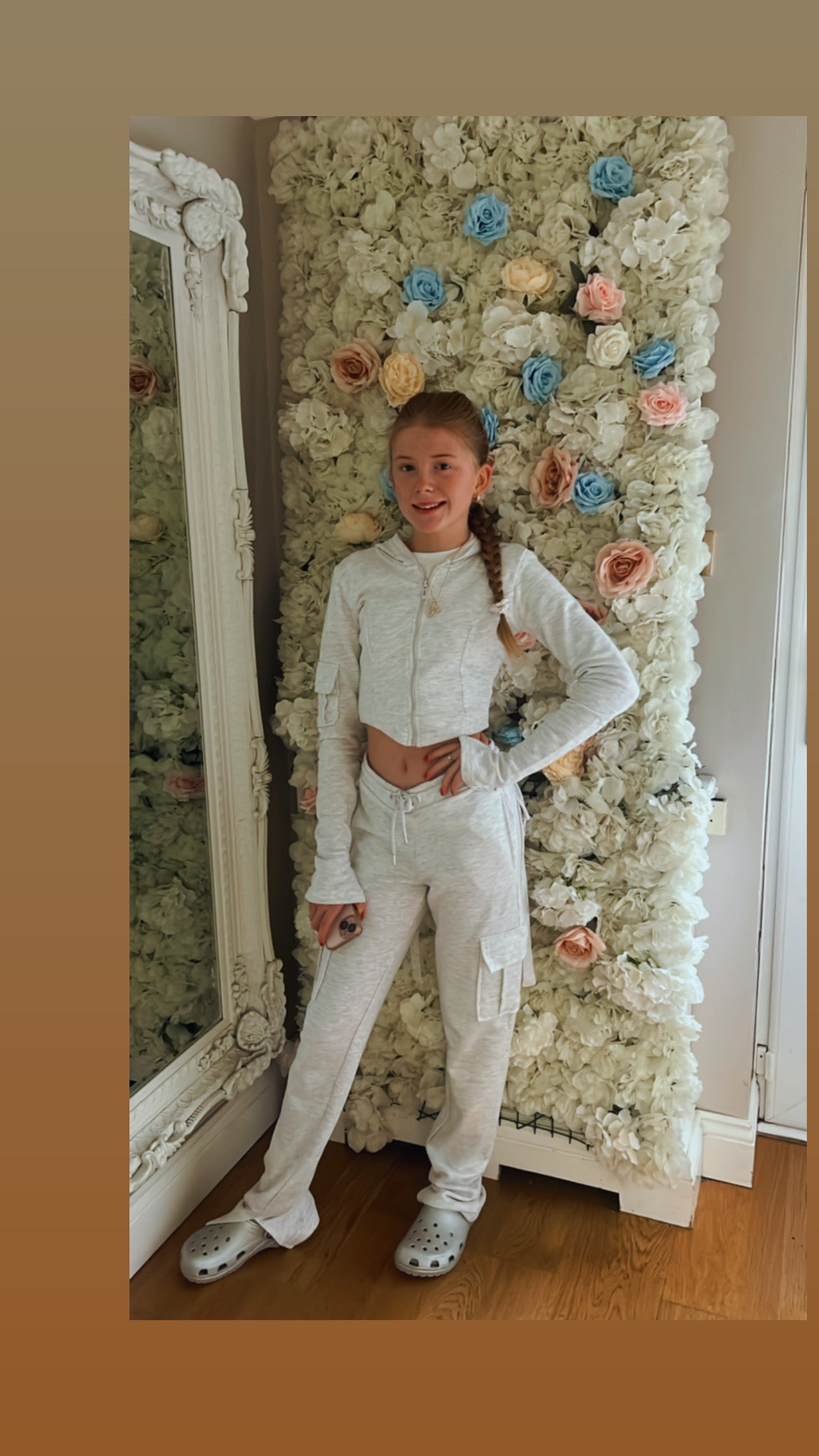 KEIRA  - Cropped lounge set