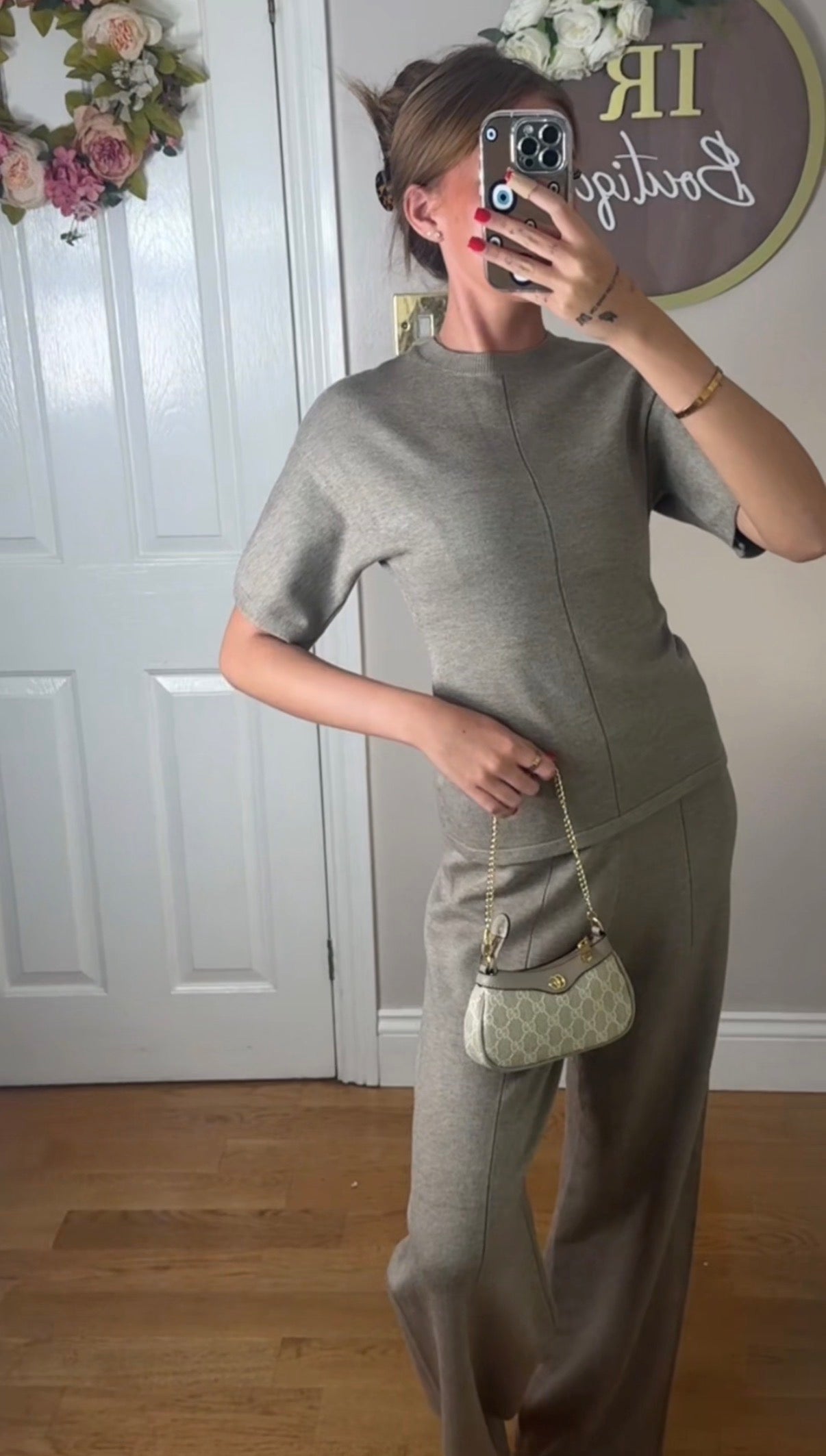 Sandy soft knit co ord