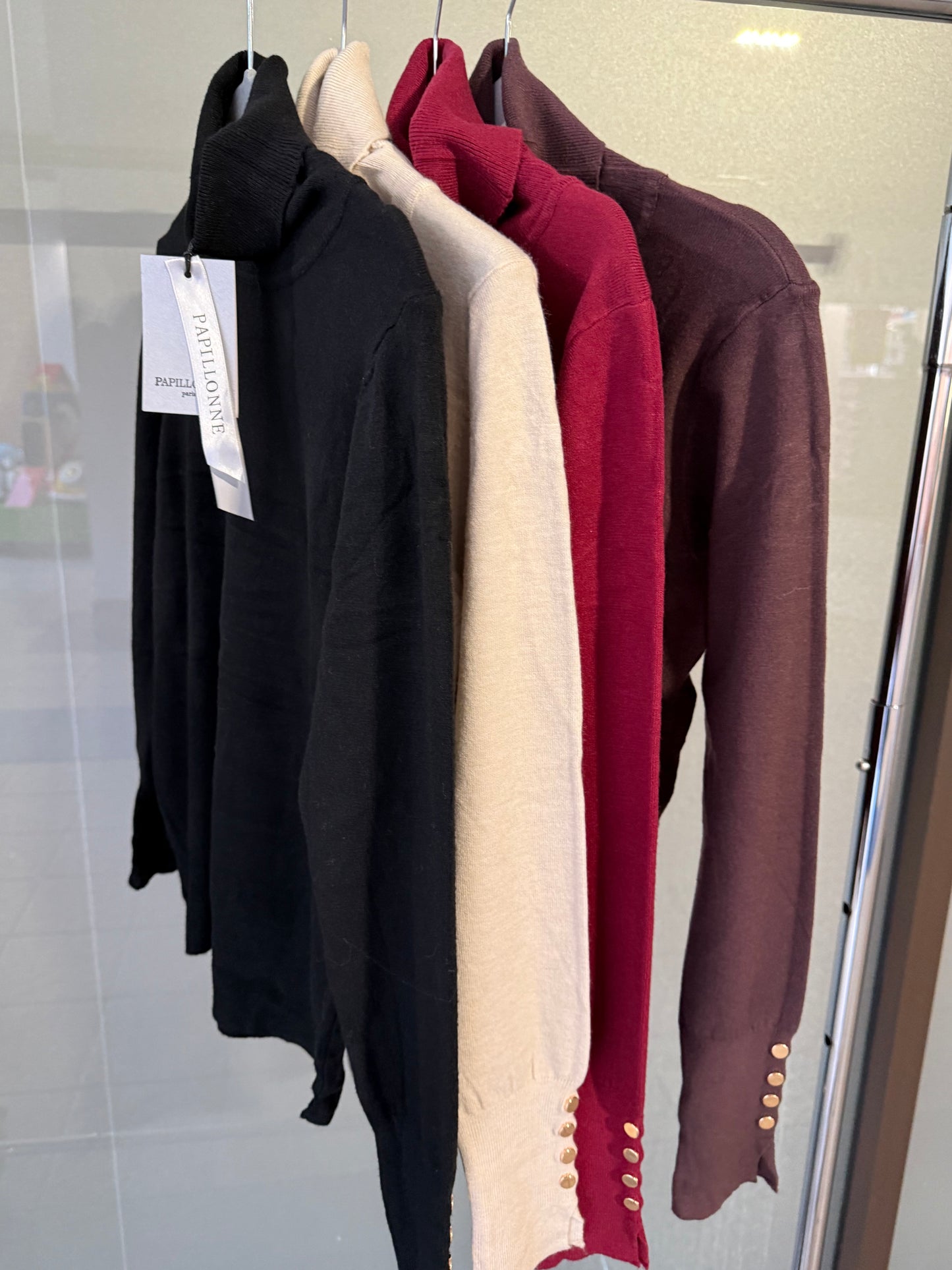 MORGAN - Soft Knit Roll Neck Jumper