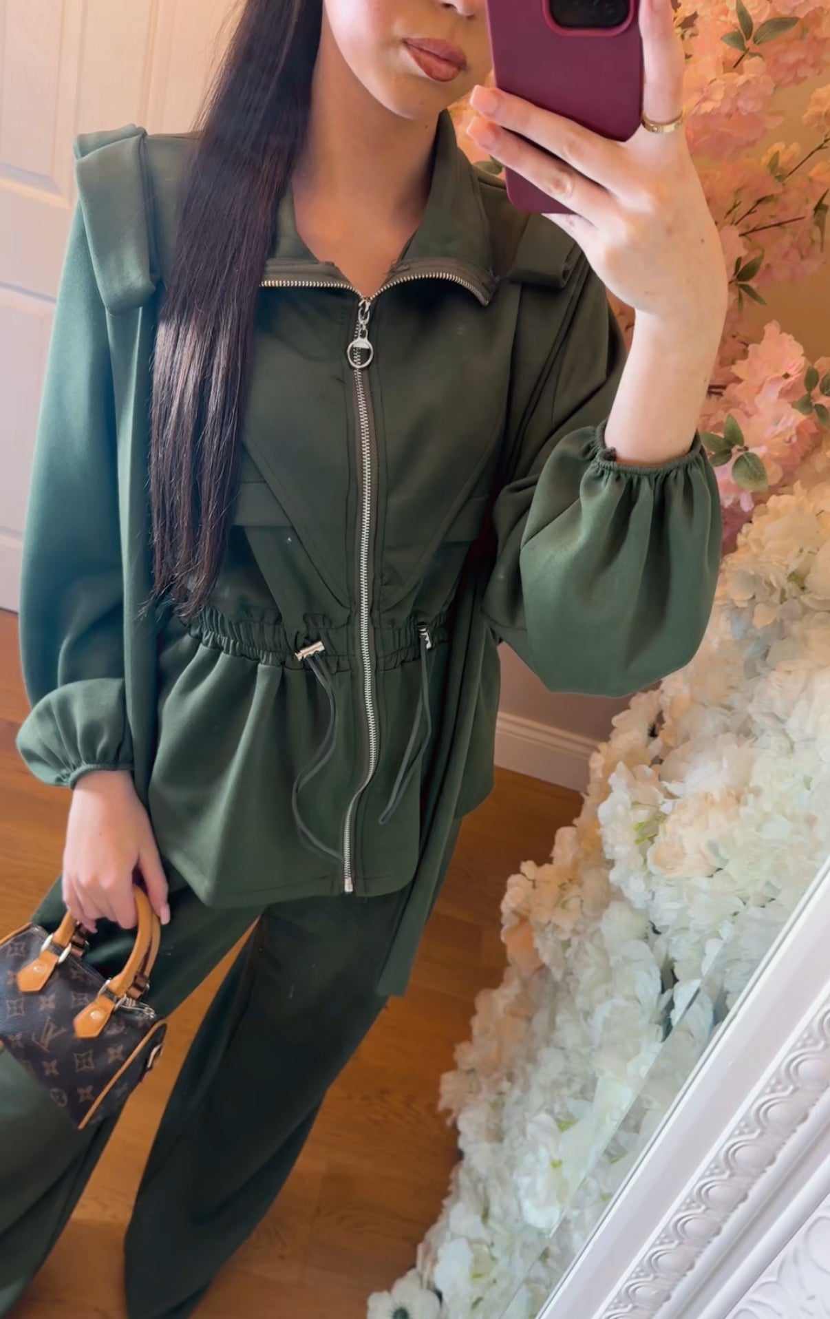 LOUISE Bow Shoulder Lounge Set - One size upto 14 - {5 Colours)