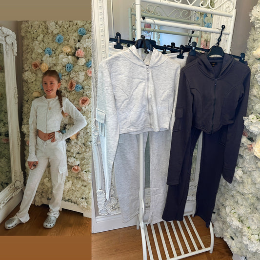 KEIRA  - Cropped lounge set