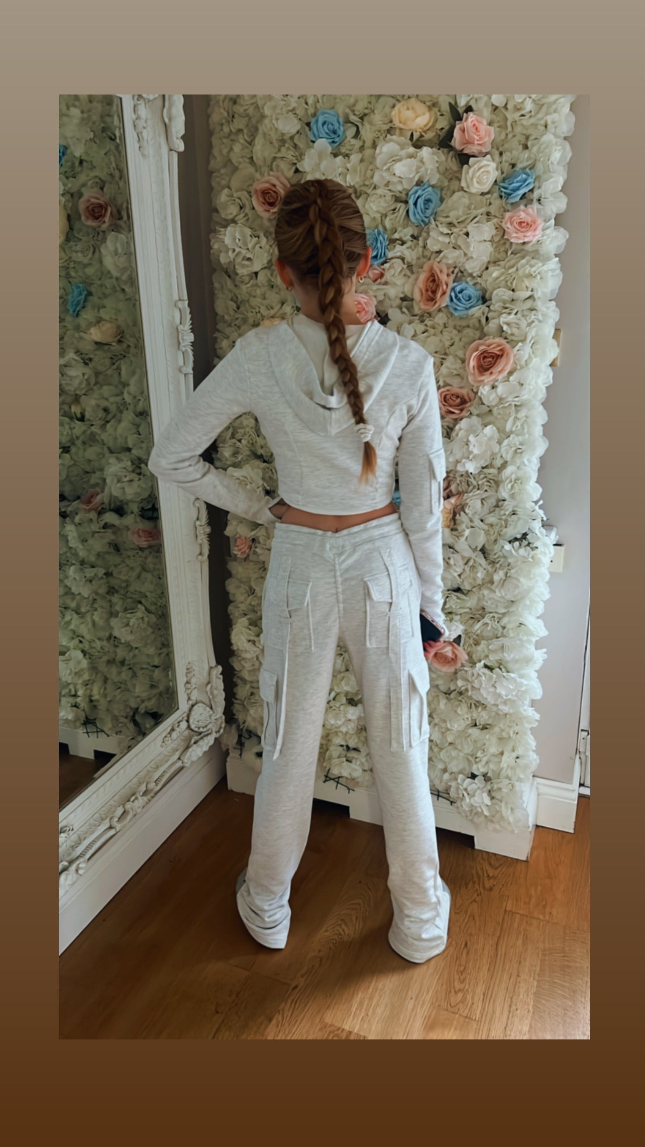 KEIRA  - Cropped lounge set