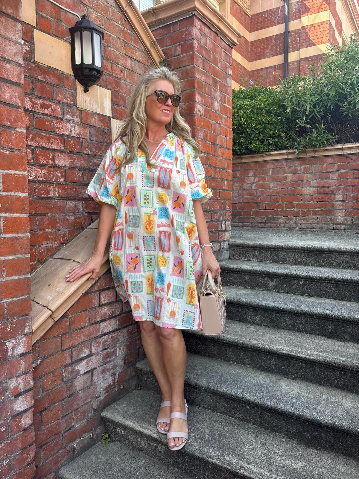 La Dolce Vita Puff Sleeve Dress