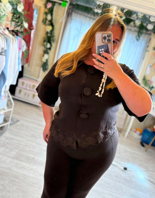 Macey lace top