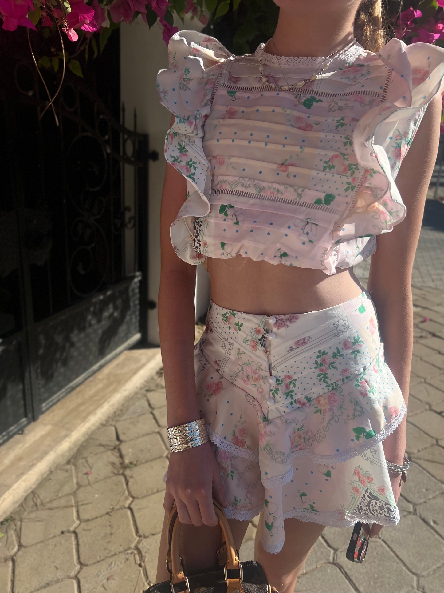 SABRINA Co-ord - Pastel Rose