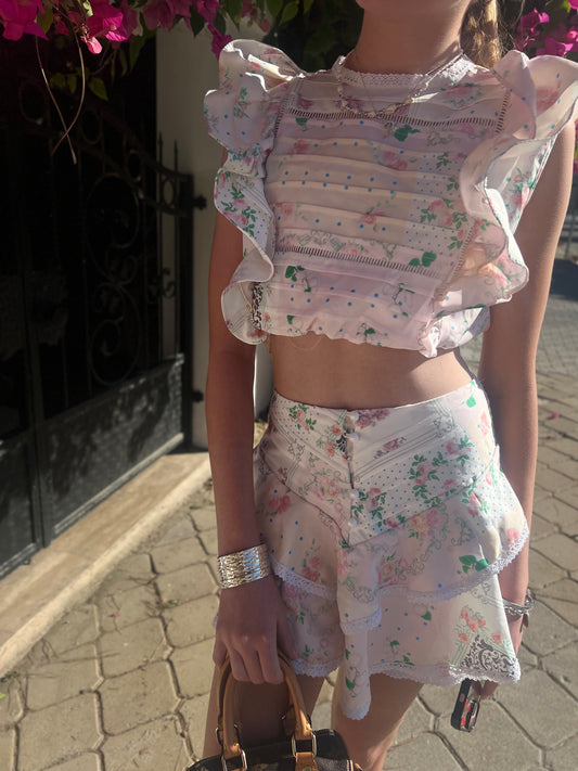 SABRINA Co-ord - Pastel Rose