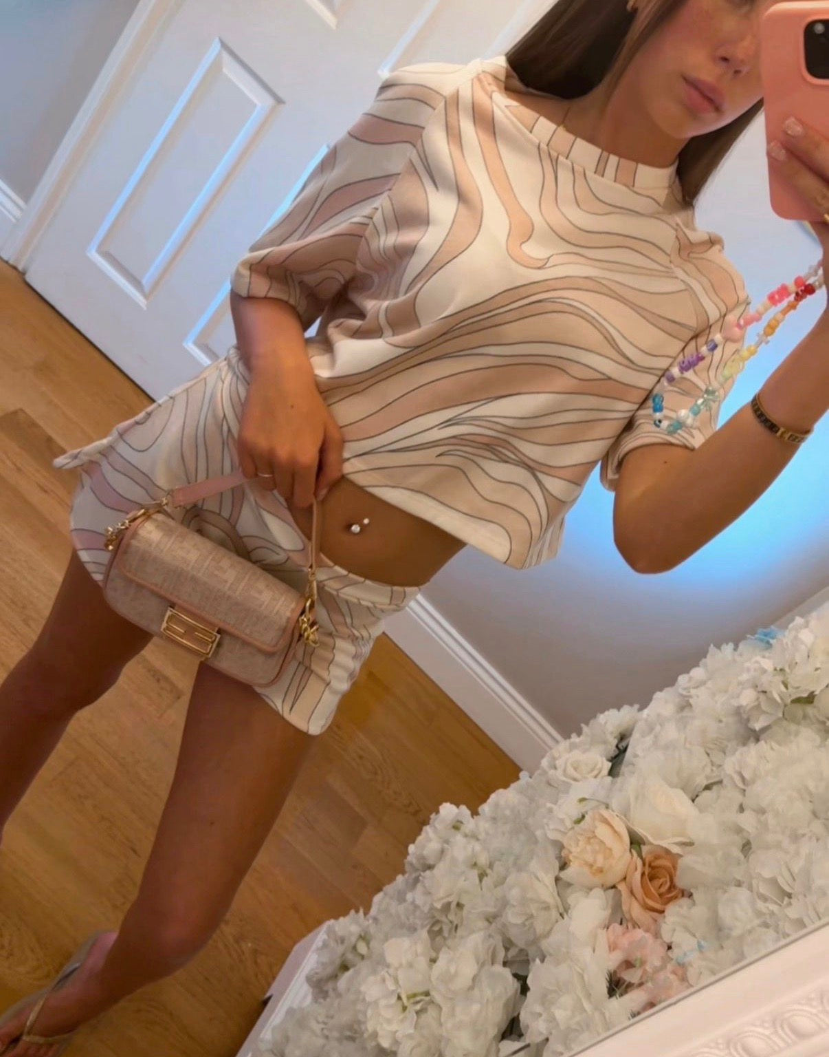 Pucci cropped co ord