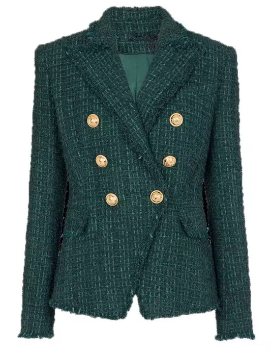 ASHLEY - Tweed Blazer