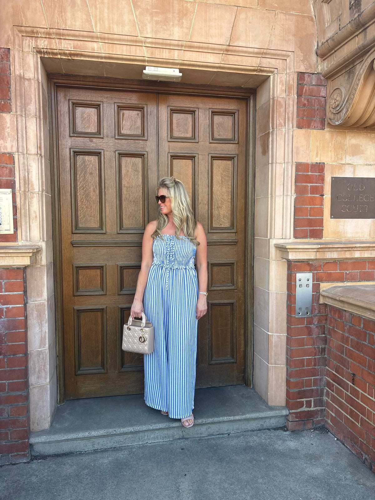 PIPPA Striped Jumpsuit - One size 8-16