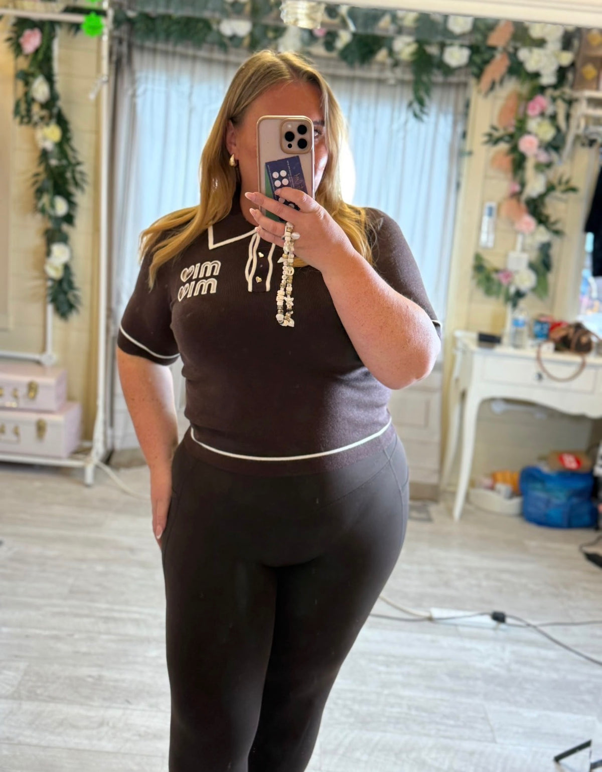 Mima polo top