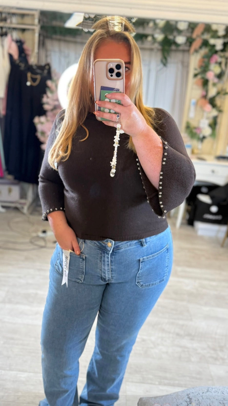 Lizzy pearl jumper
