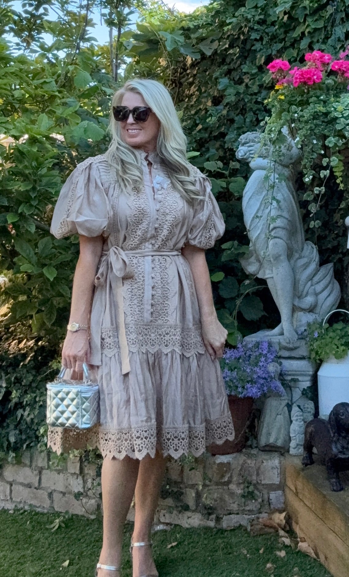 CLEO LACE DRESS - One size fits all uk size 12-20/22