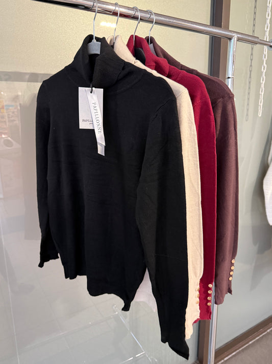 MORGAN - Soft Knit Roll Neck Jumper