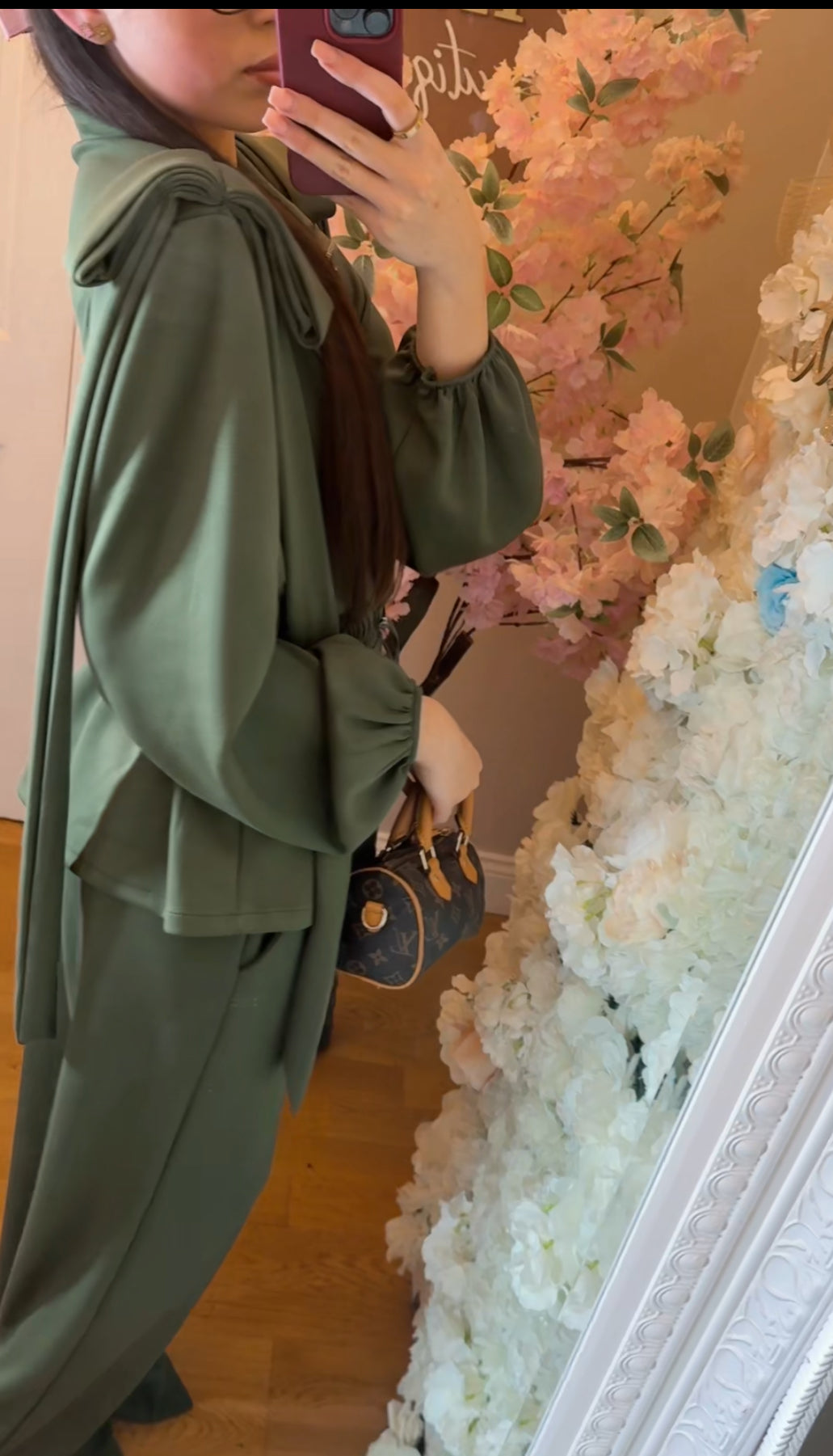 LOUISE Bow Shoulder Lounge Set - One size upto 14 - {5 Colours)