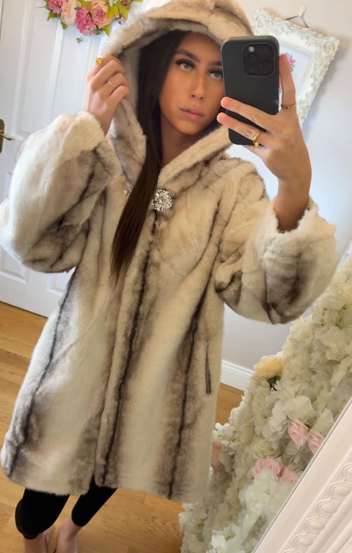LEYLA - Faux Fur Hooded Jacket - 3 Colours