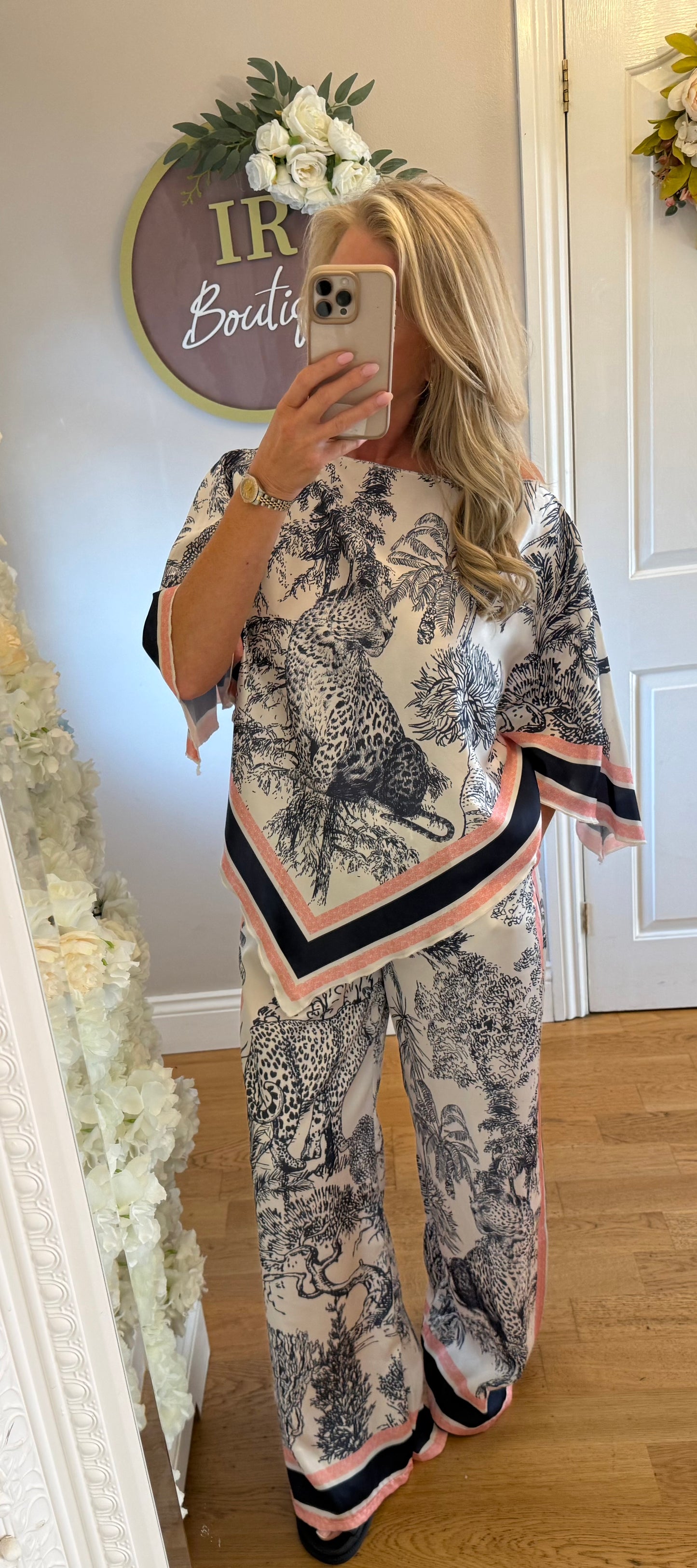 CHEETAH Silky Co-ord