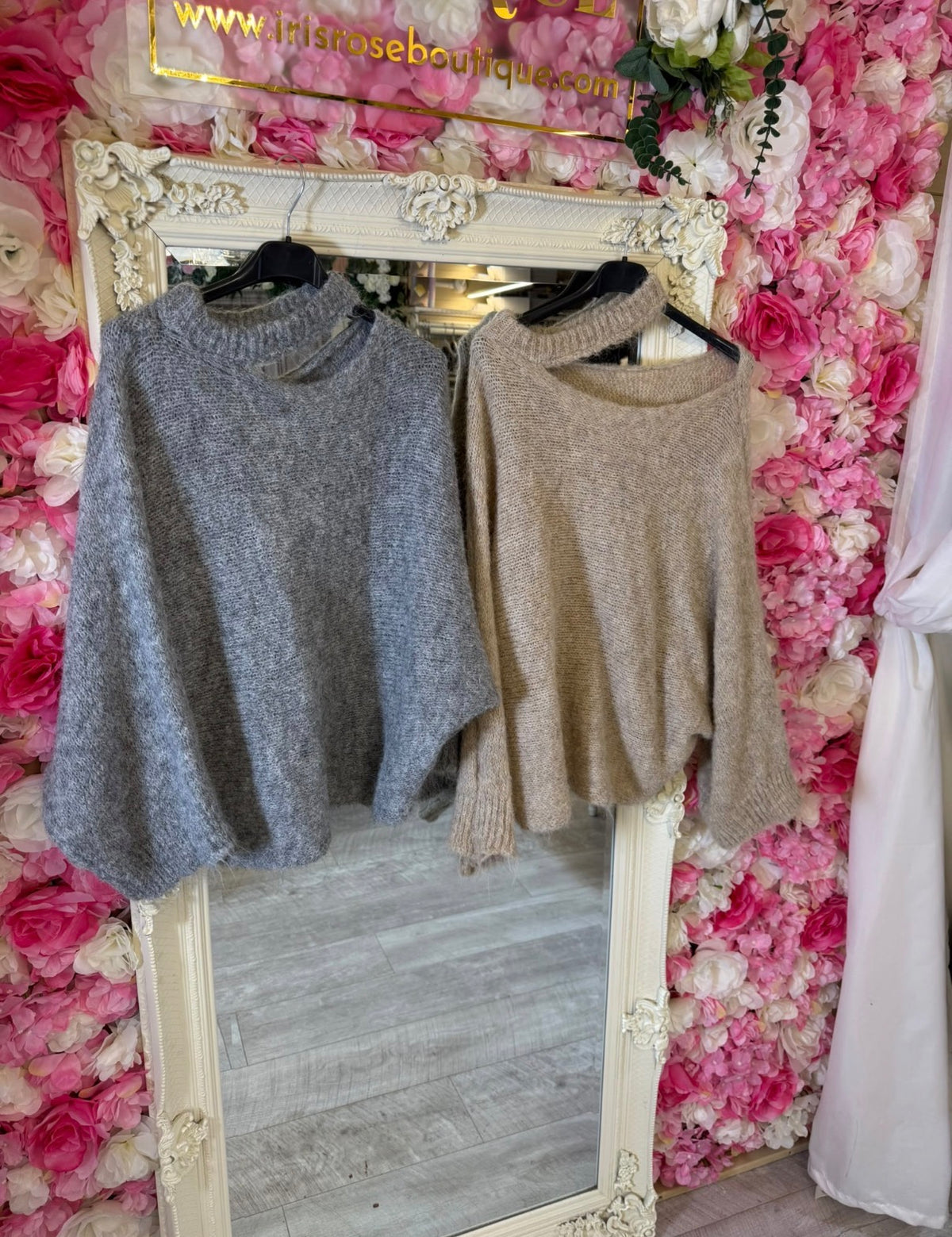 Luella cold shoulder jumper