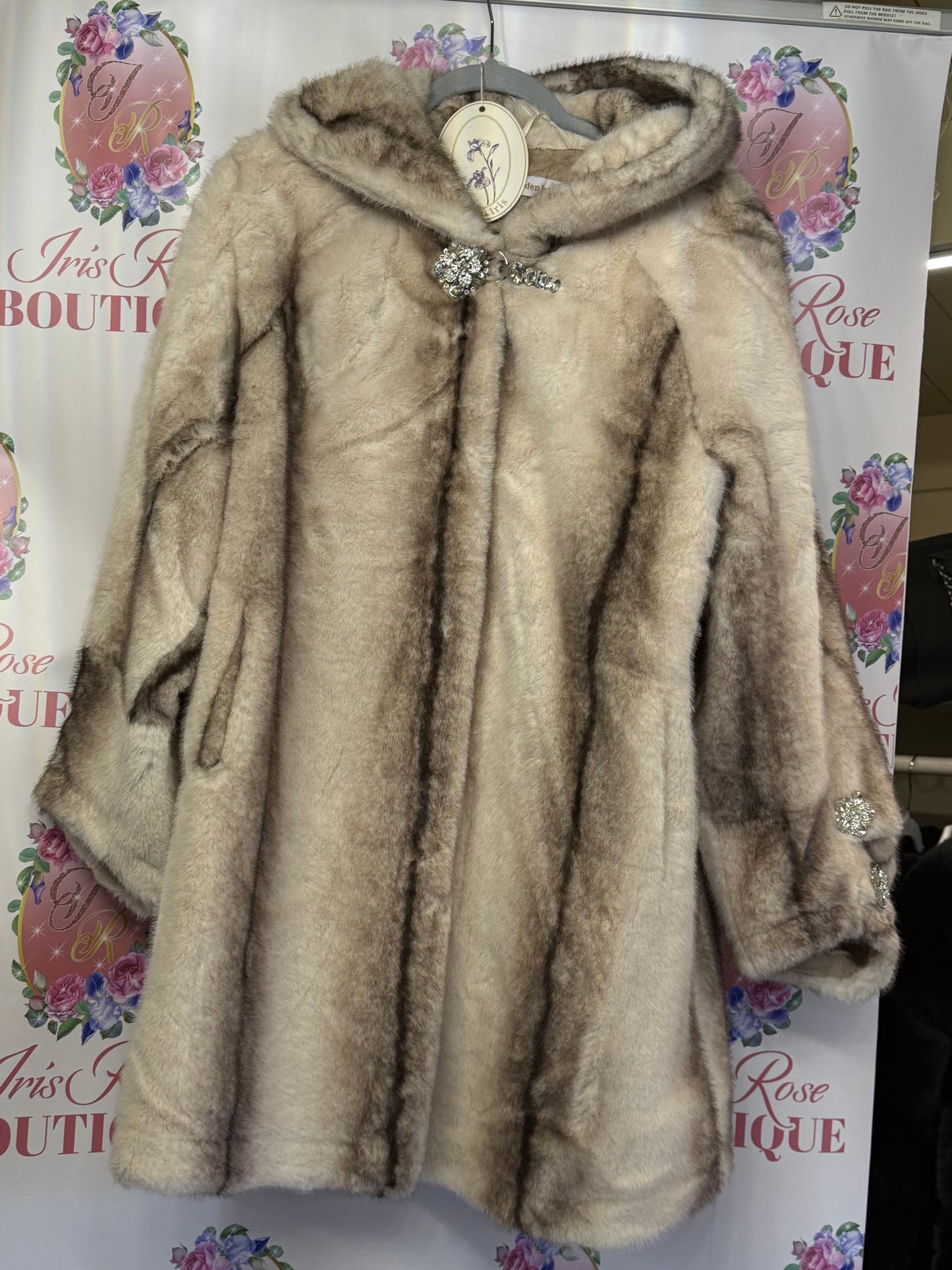 LEYLA - Faux Fur Hooded Jacket - 3 Colours