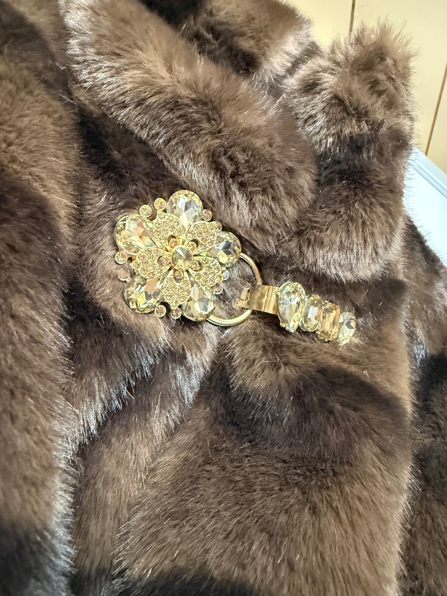 LEYLA - Faux Fur Hooded Jacket - 3 Colours