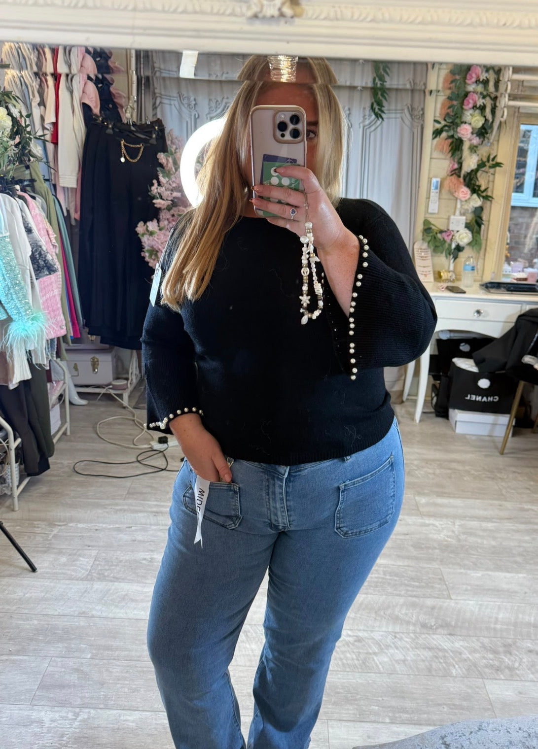 Lizzy pearl jumper