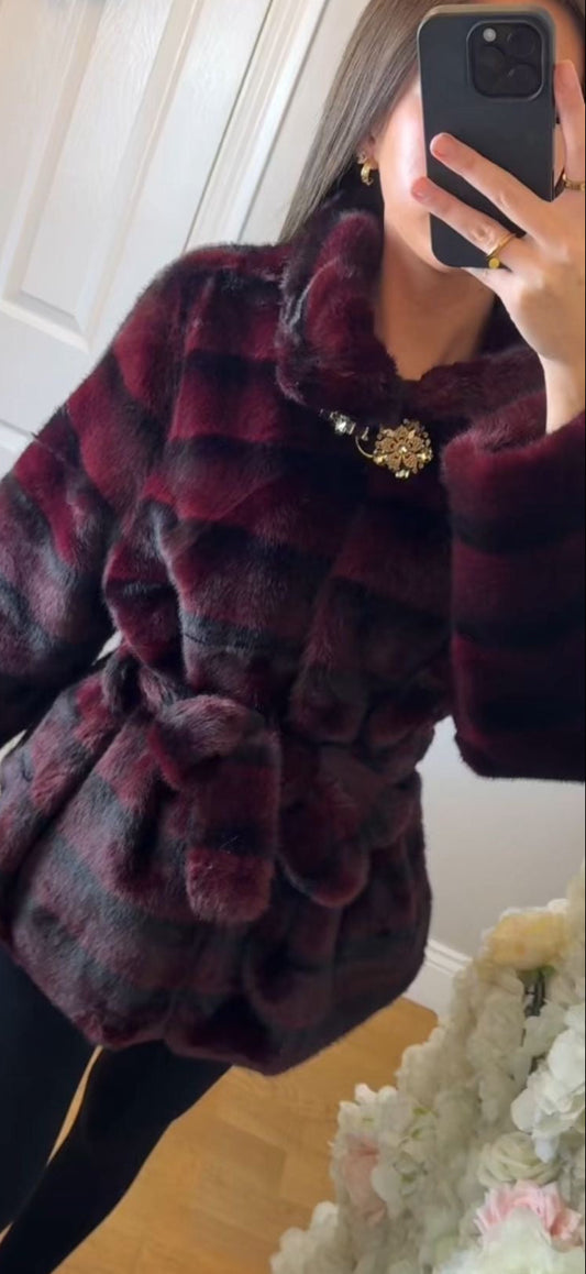 AMY - Faux Fur Jacket - 4 Colours