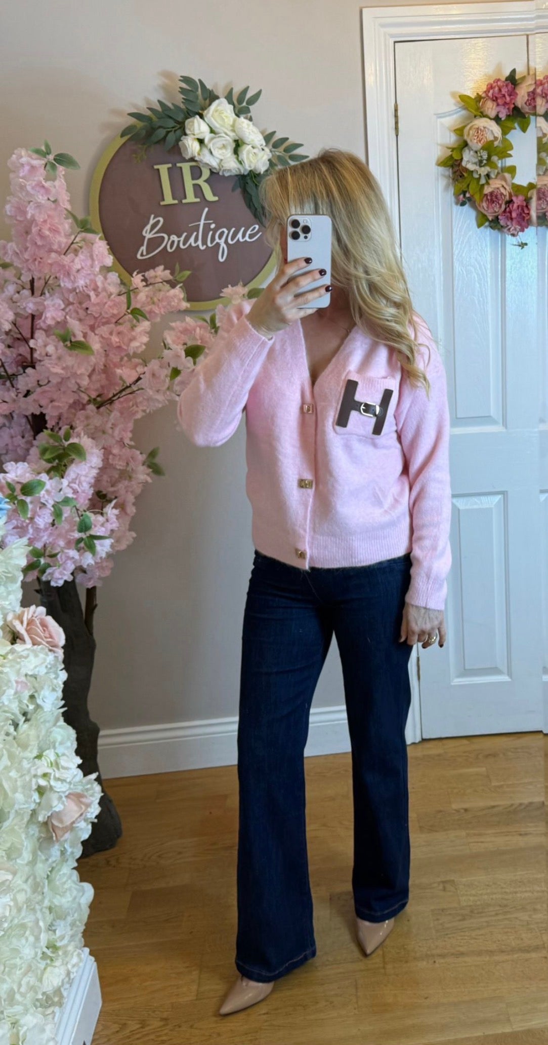 H Buckle Cardigan