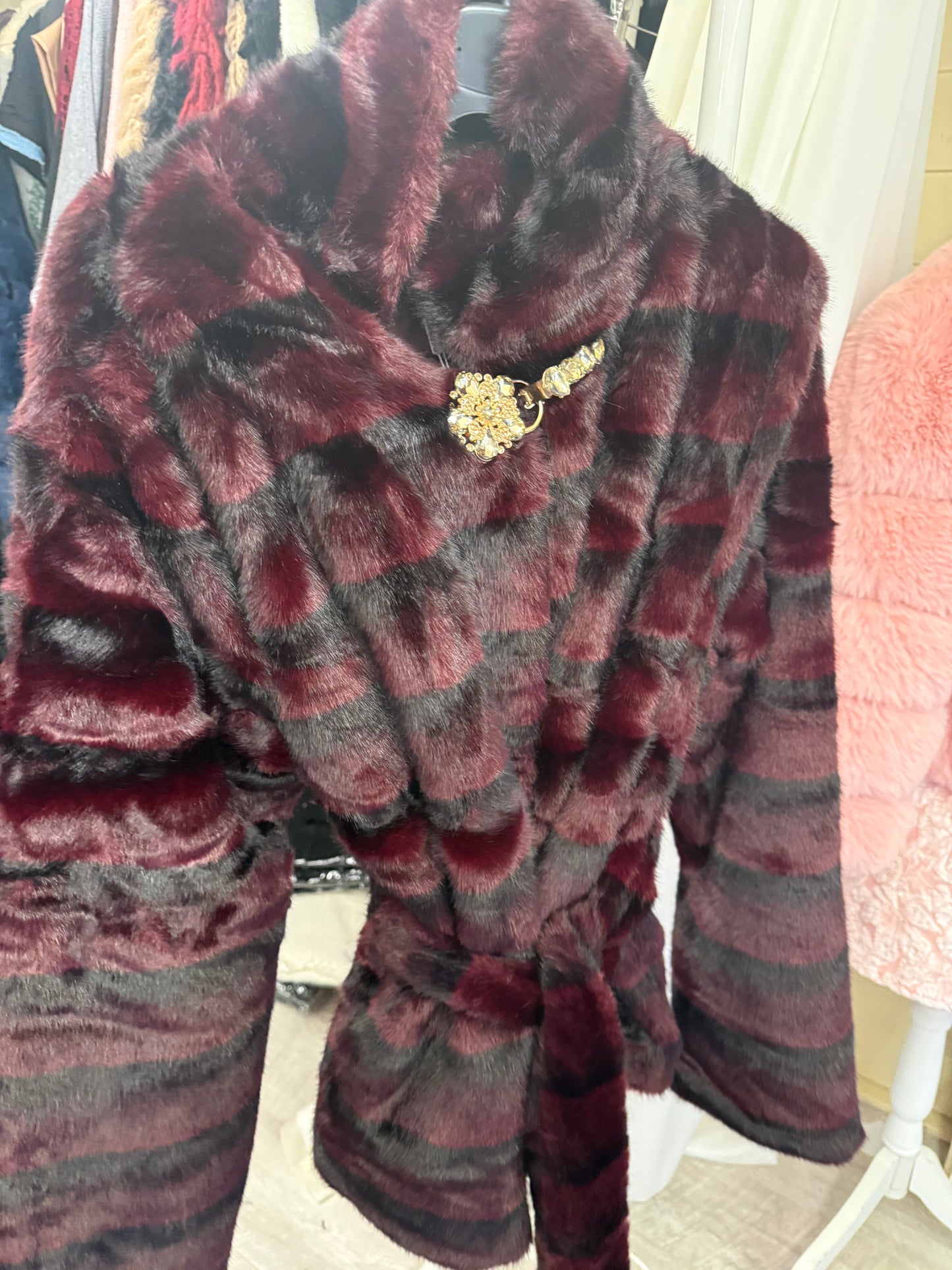 AMY - Faux Fur Jacket - 4 Colours