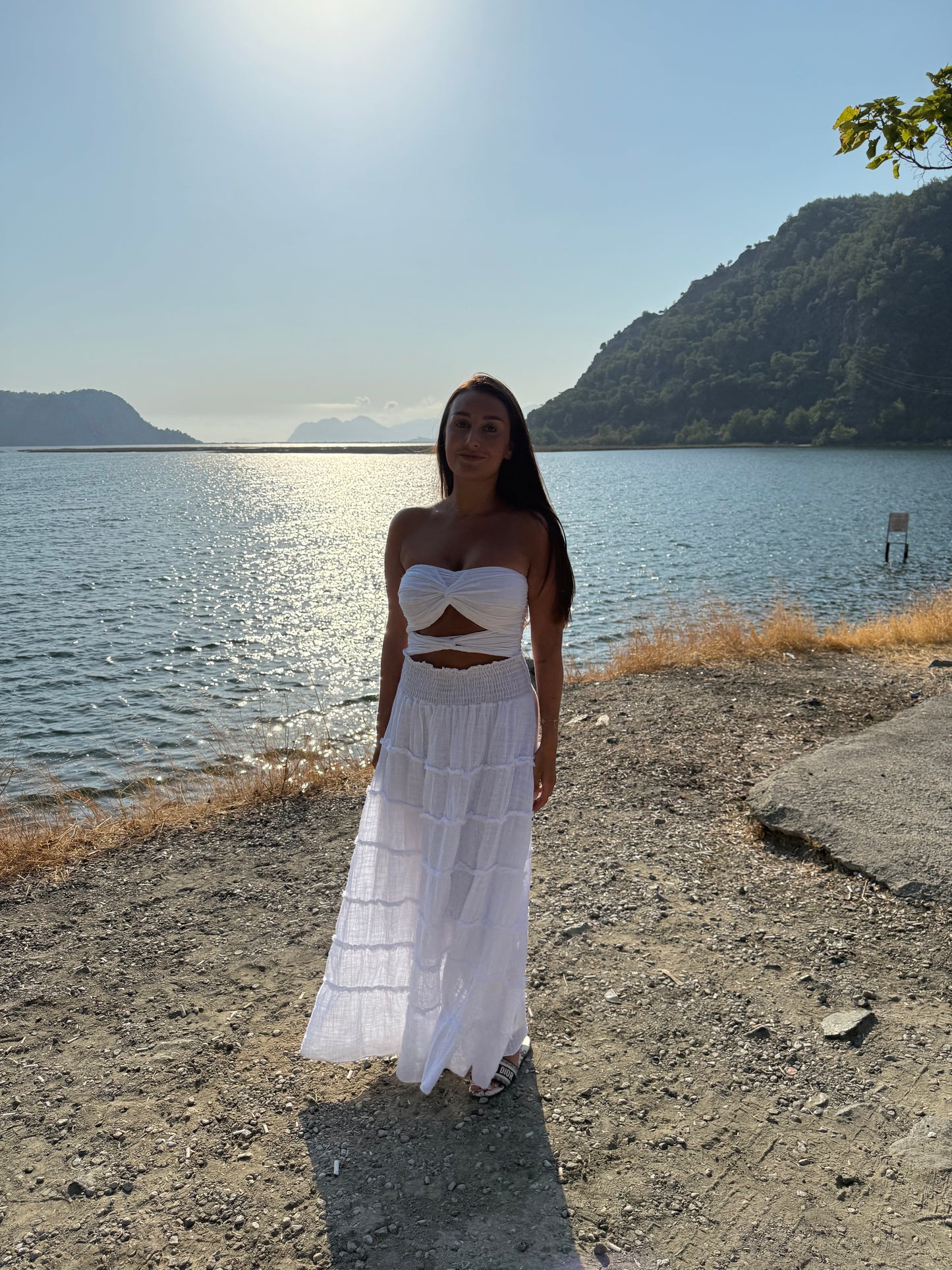 Betsie Cheese Cloth Maxi Dress