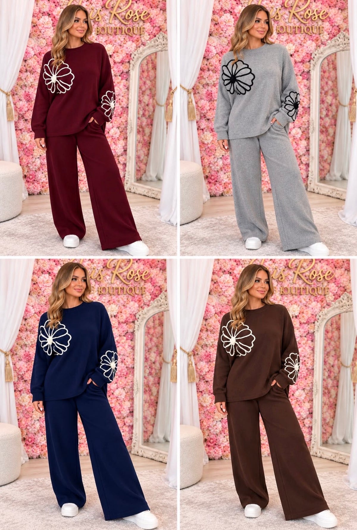 Faye floral lounge set