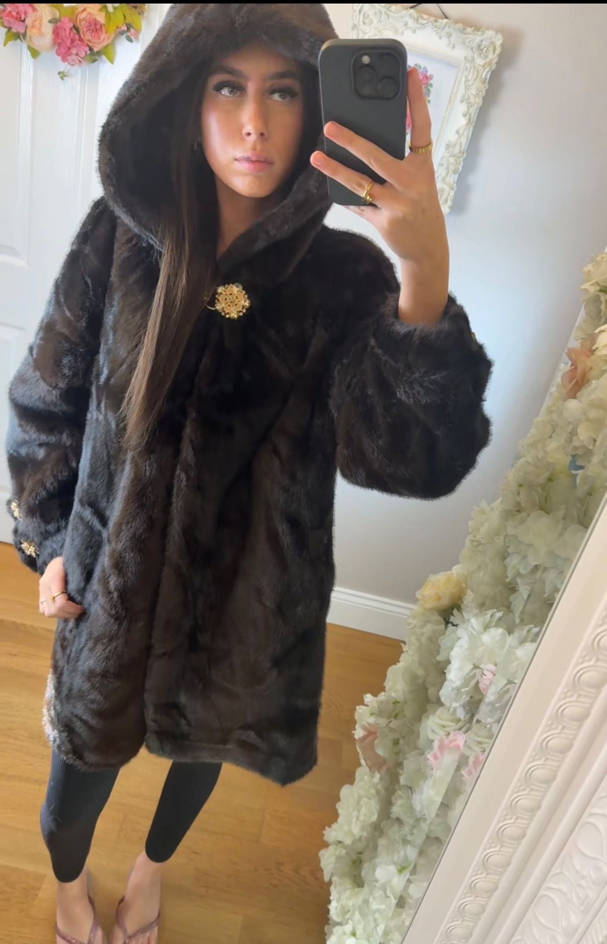 LEYLA - Faux Fur Hooded Jacket - 3 Colours